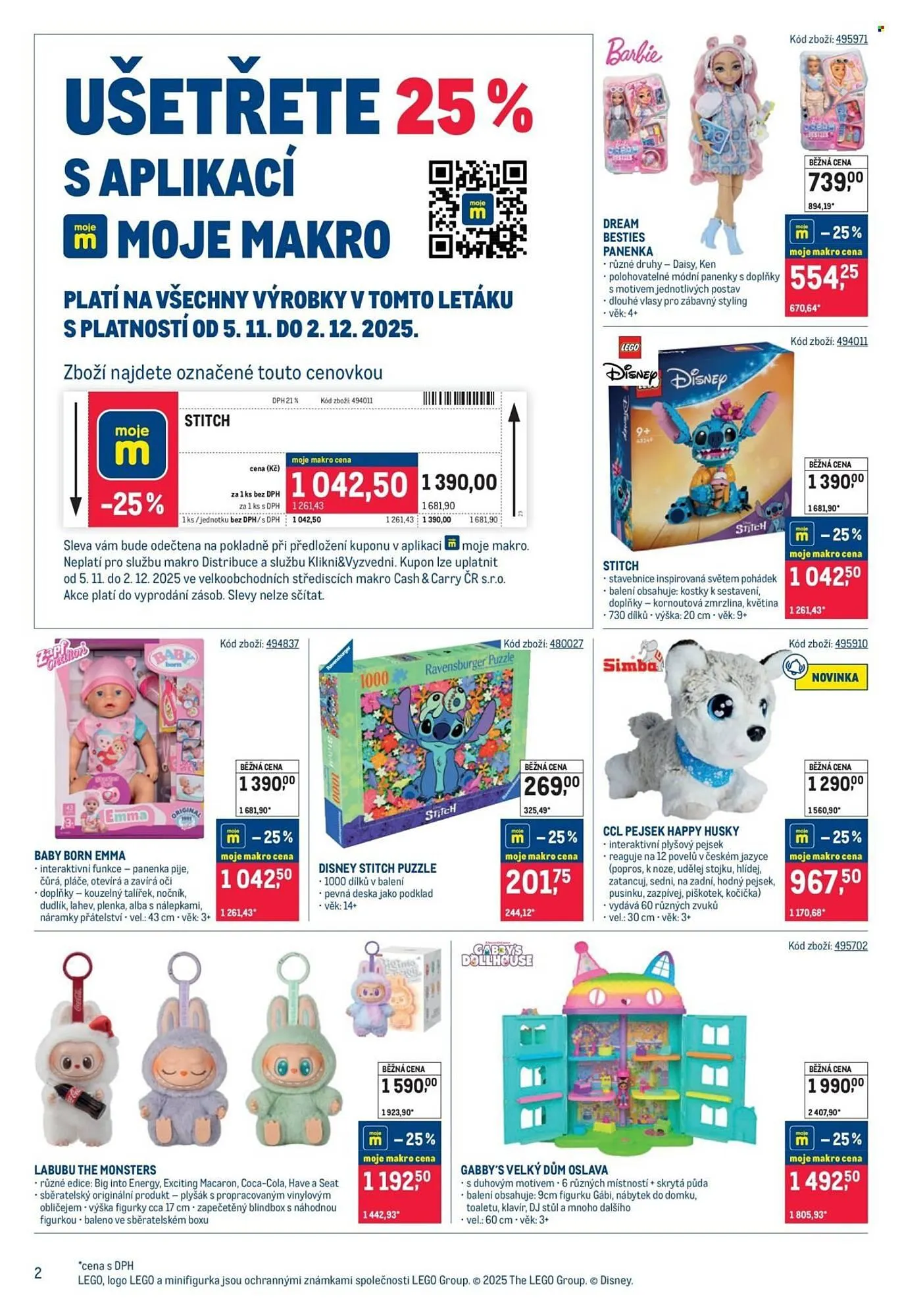 Makro leták - 5. listopadu 2. prosince 2025 - Page 2