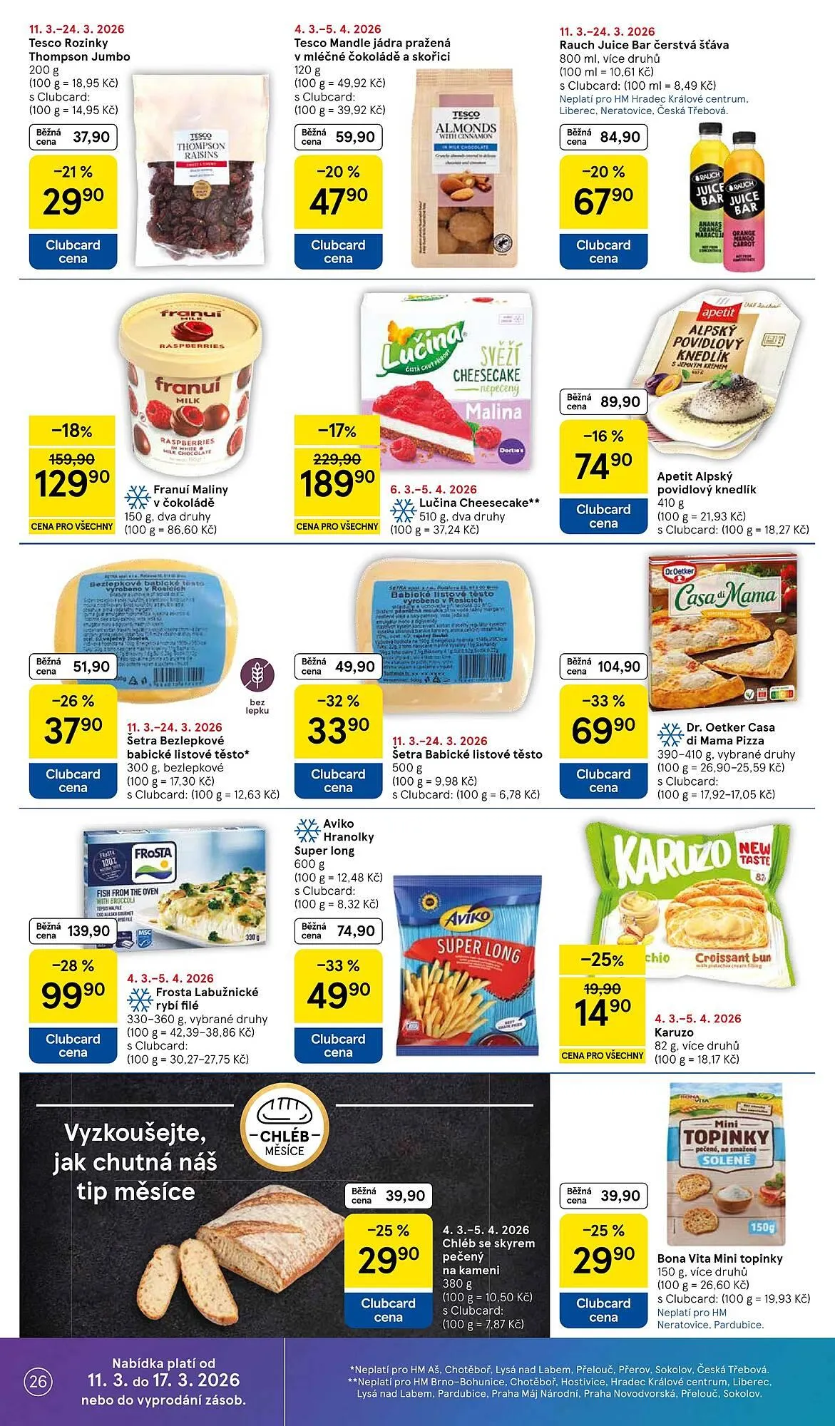 Tesco leták - 11. března 17. března 2026 - Page 26