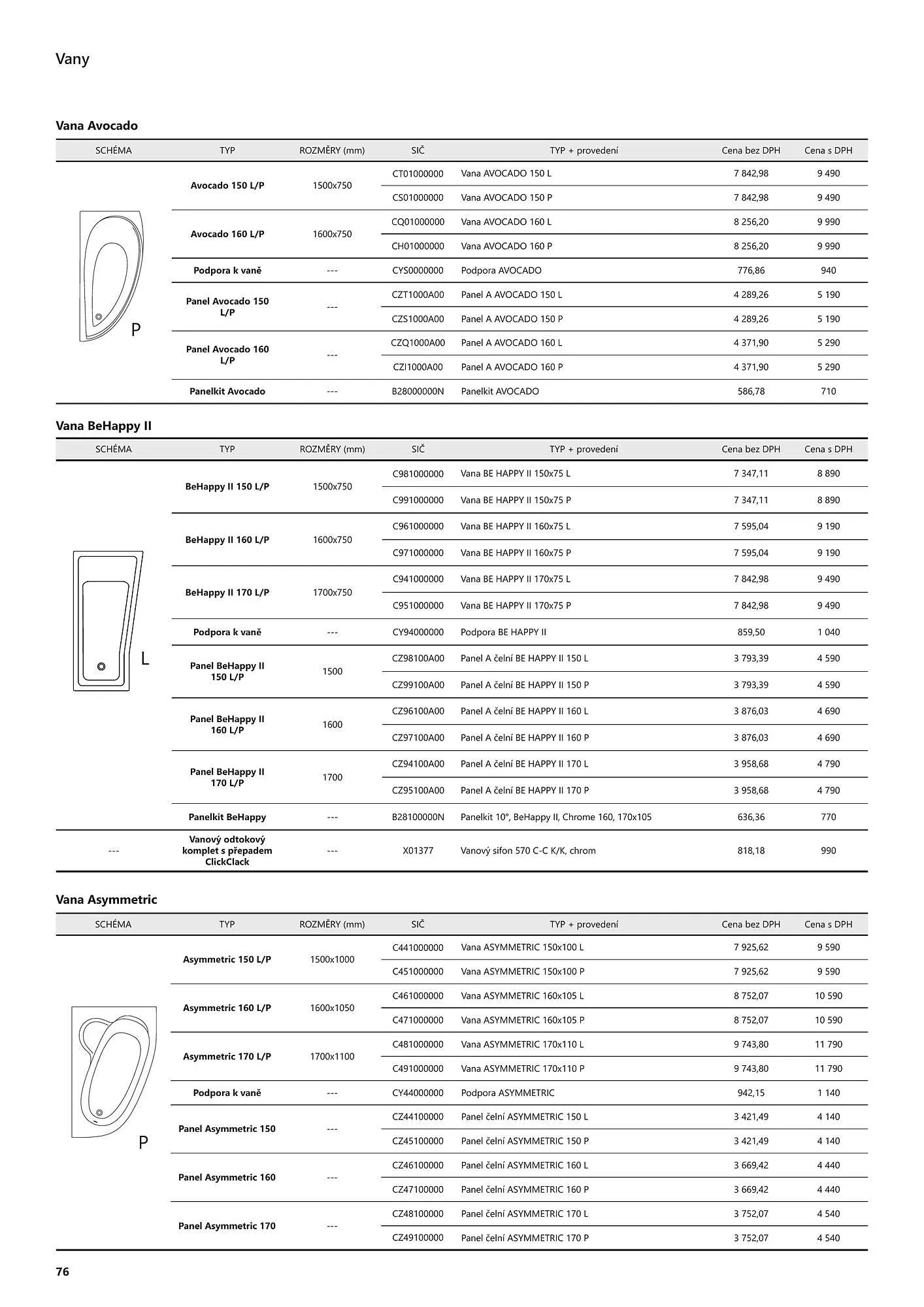Ravak leták - 11. ledna 28. prosince 2023 - Page 76