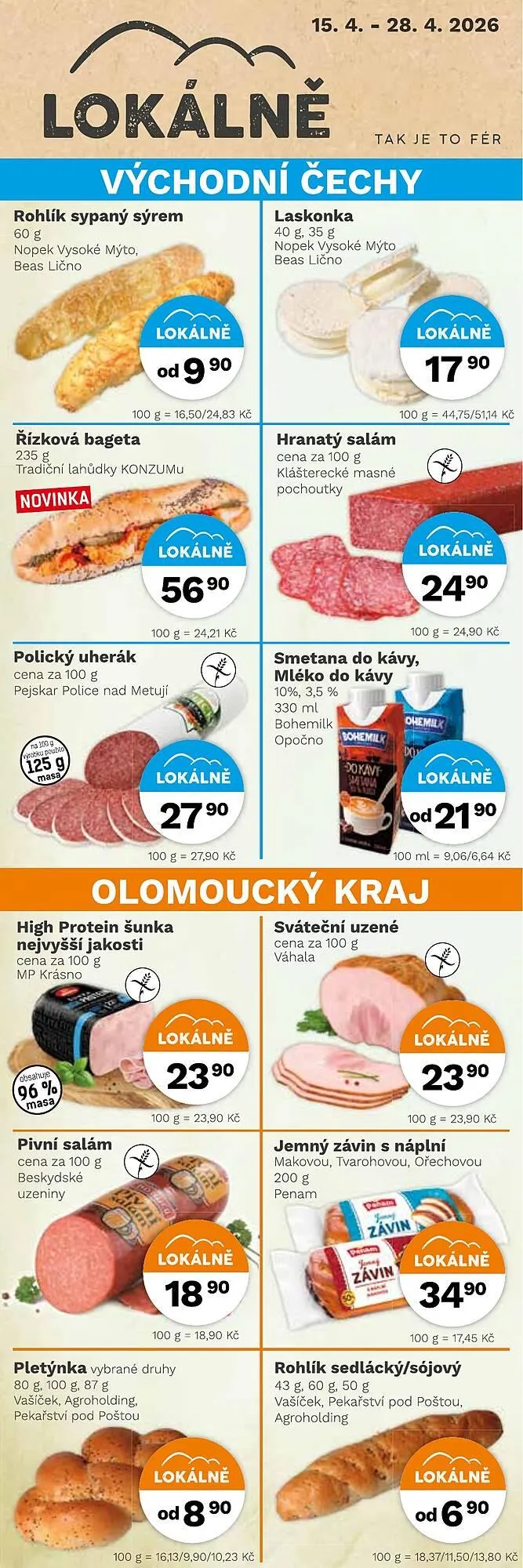Konzum leták - 15. dubna 28. dubna 2026 - Page 2