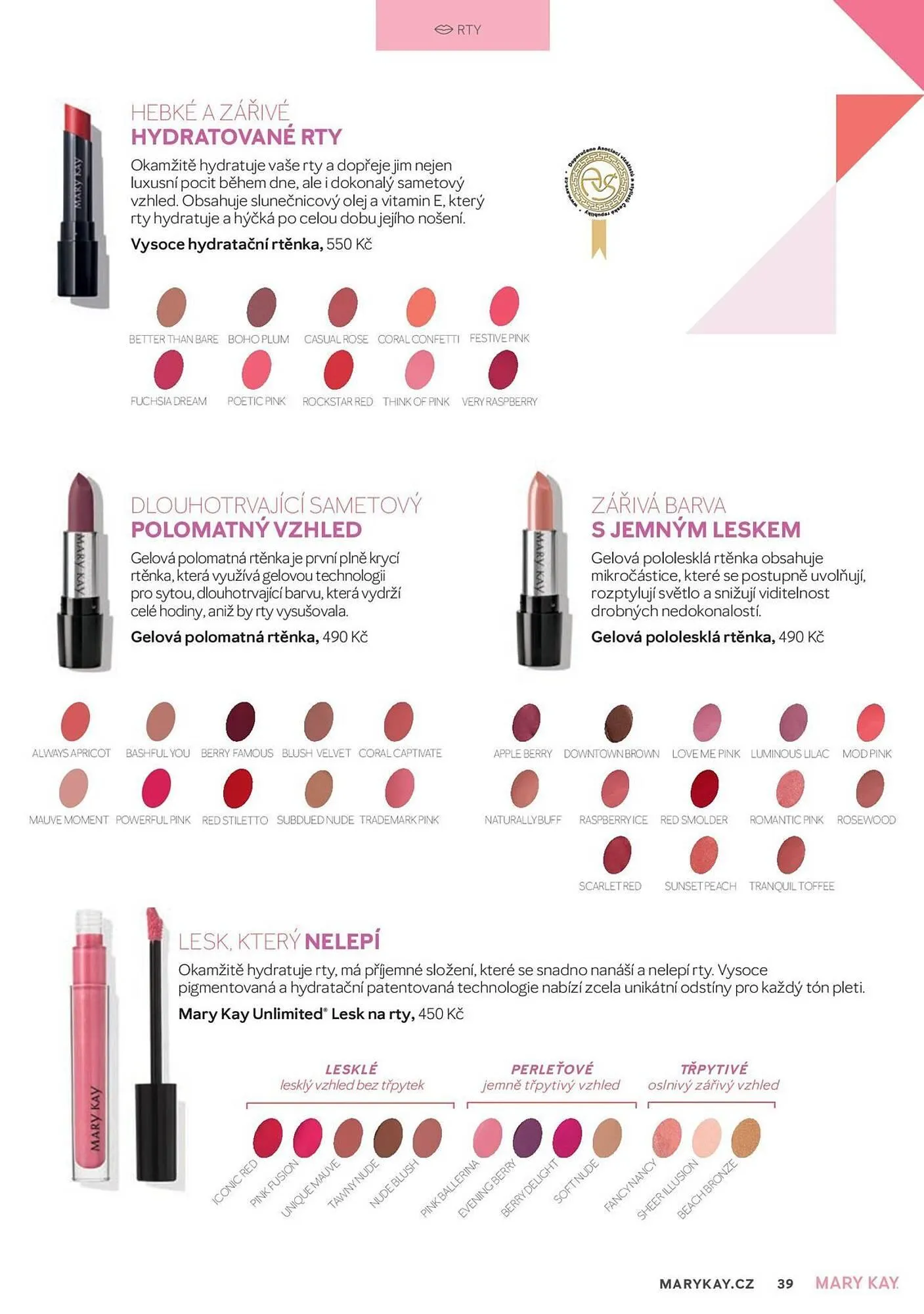 Mary Kay leták - 17. července 31. srpna 2024 - Page 39