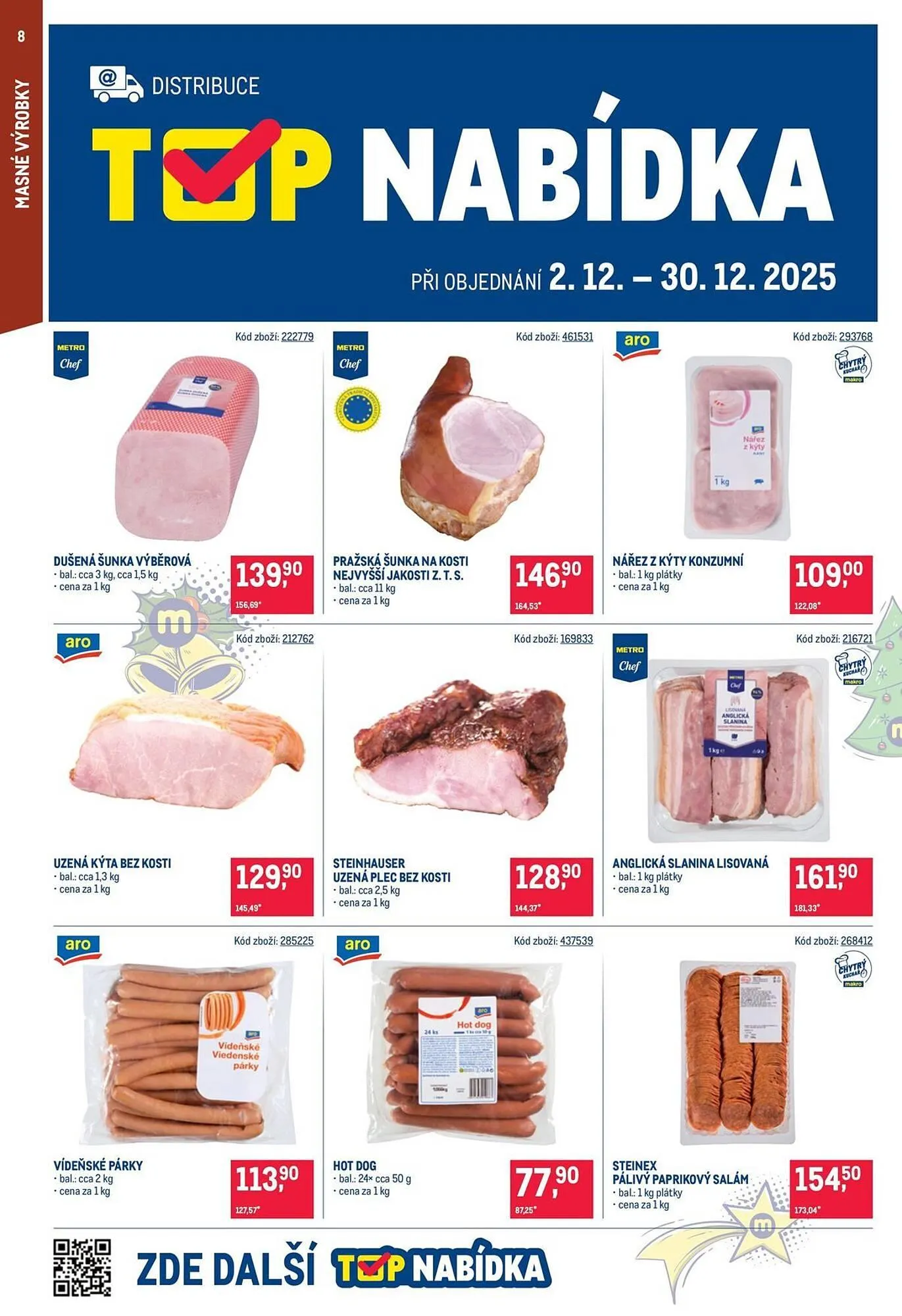 Makro leták - 16. prosince 30. prosince 2025 - Page 8