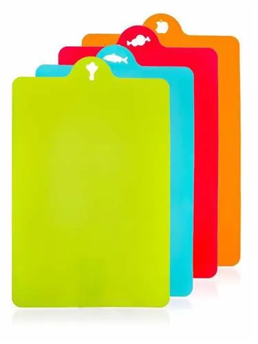 BANQUET Sada plastových prkének CULINARIA, 4 ks, mix barev