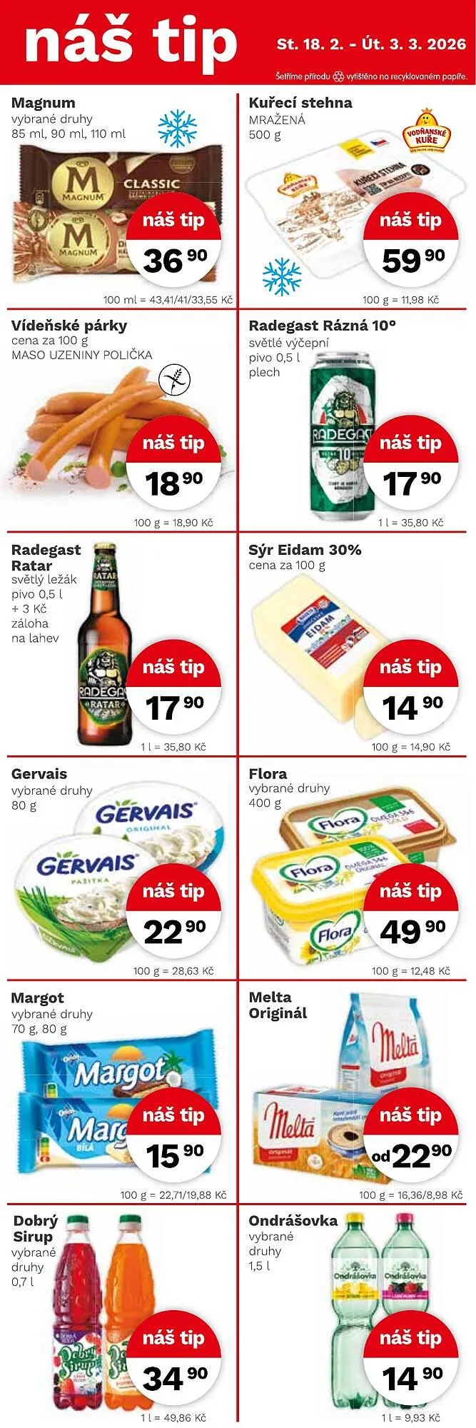 Konzum leták - 18. února 3. března 2026 - Page 4