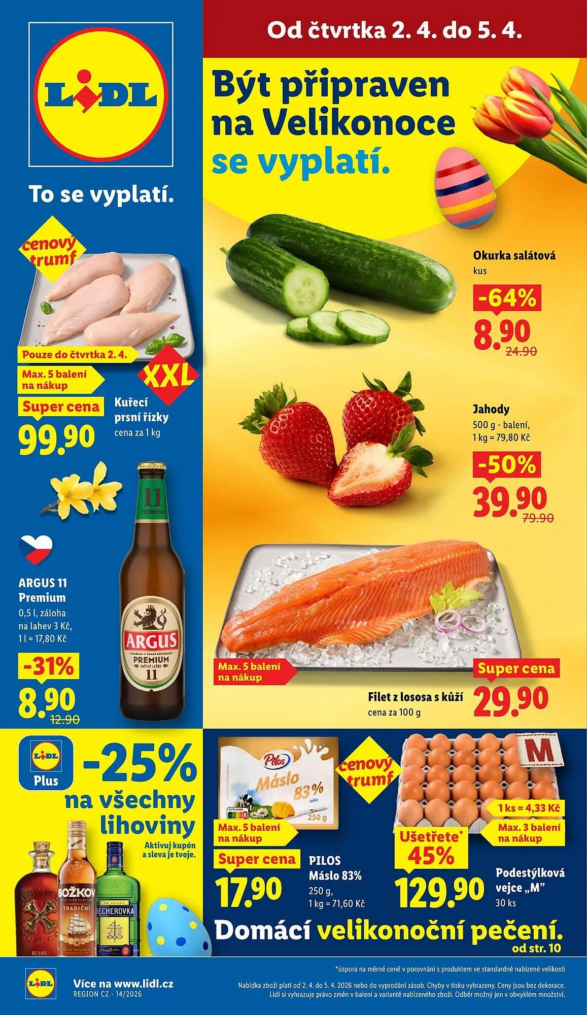 Lidl leták - 2. dubna 5. dubna 2026 - Page 1