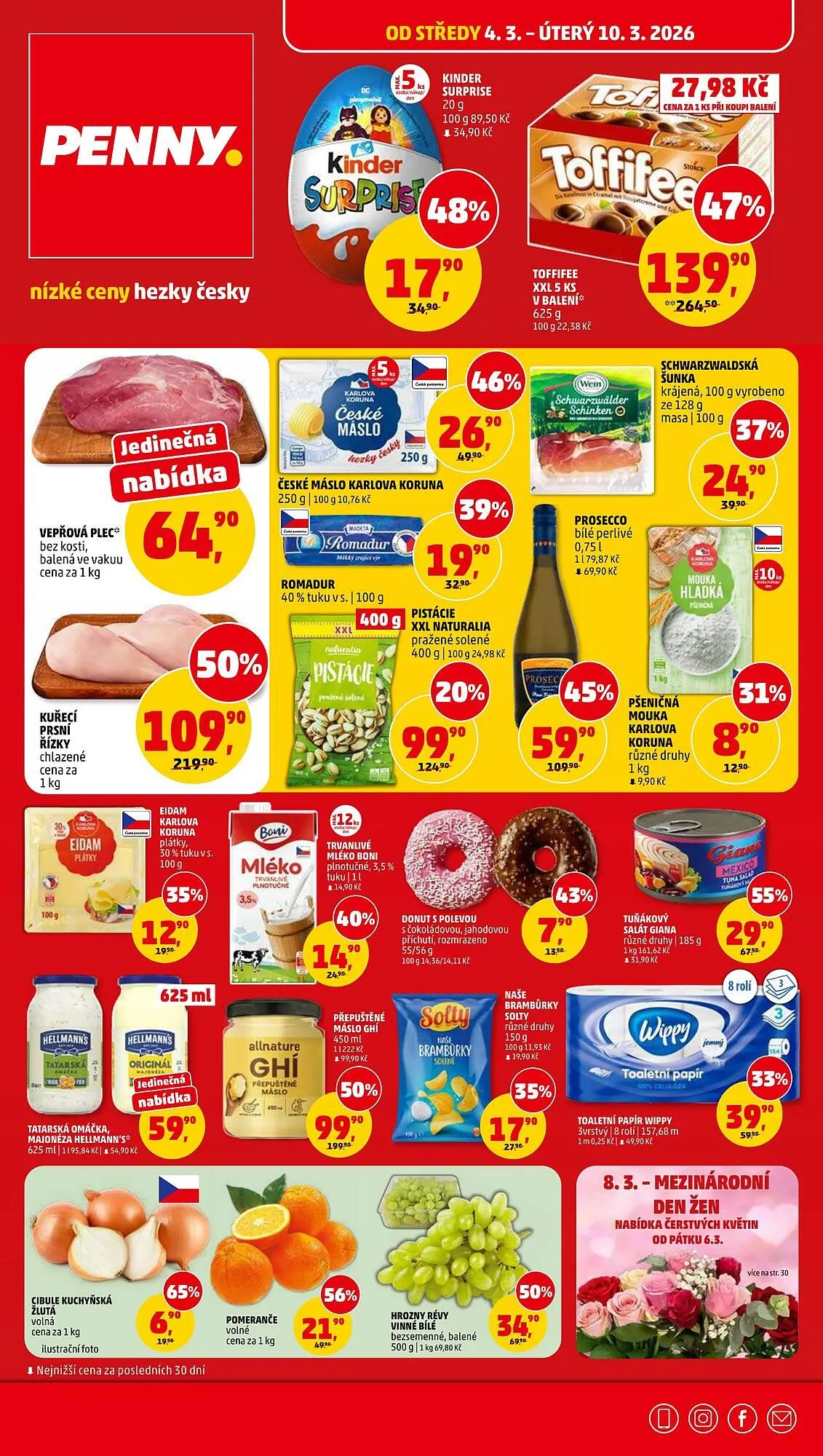 Penny Market leták - 4. března 10. března 2026 - Page 1
