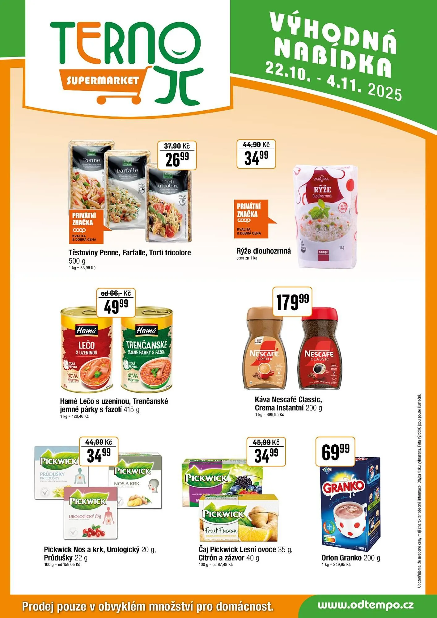 TEMPO leták - 22. října 4. listopadu 2025 - Page 13