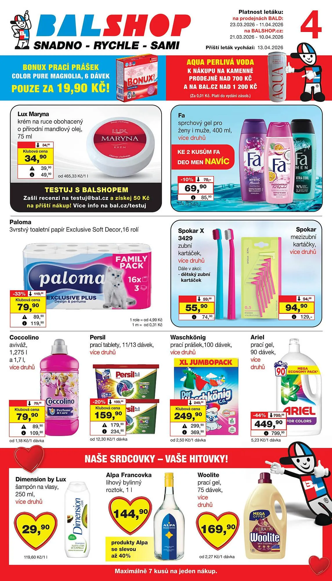 Barvy a laky drogerie leták - 21. března 10. dubna 2026 - Page 1