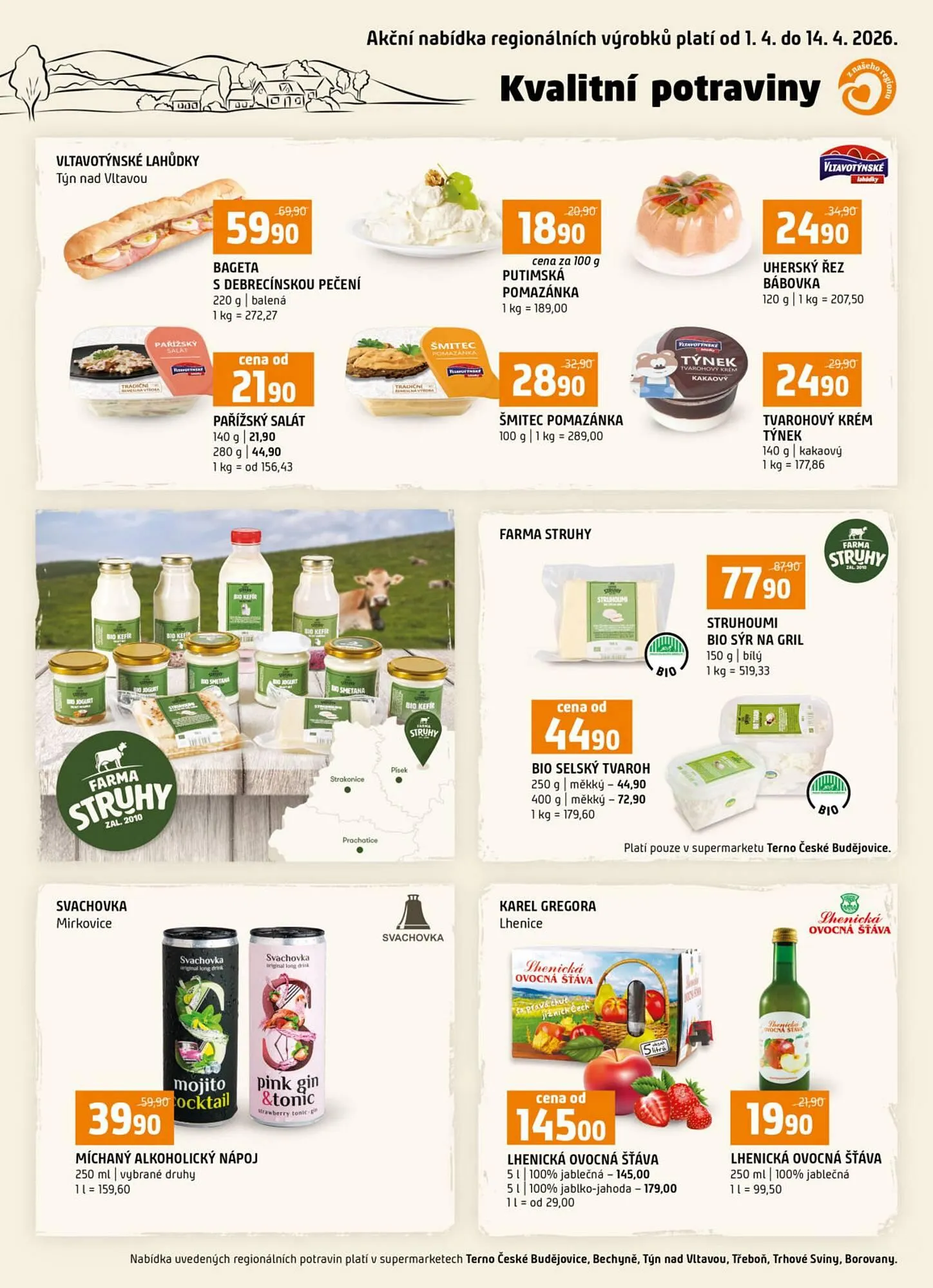 Terno leták - 1. dubna 14. dubna 2026 - Page 1