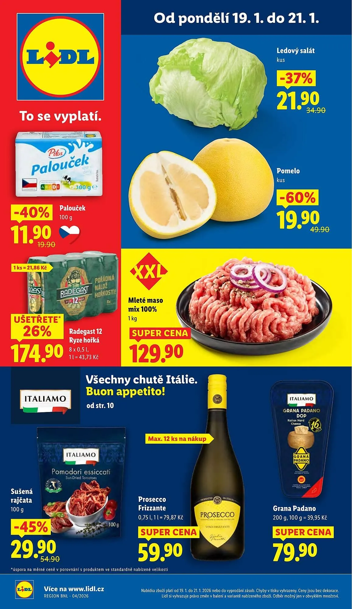 Lidl leták - 19. ledna 21. ledna 2026 - Page 1