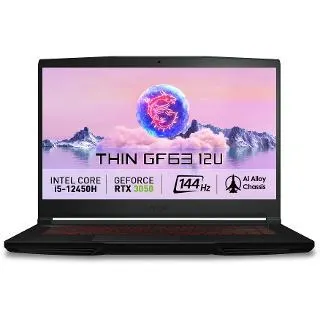 MSI Thin GF63 12UC-811CZ Black