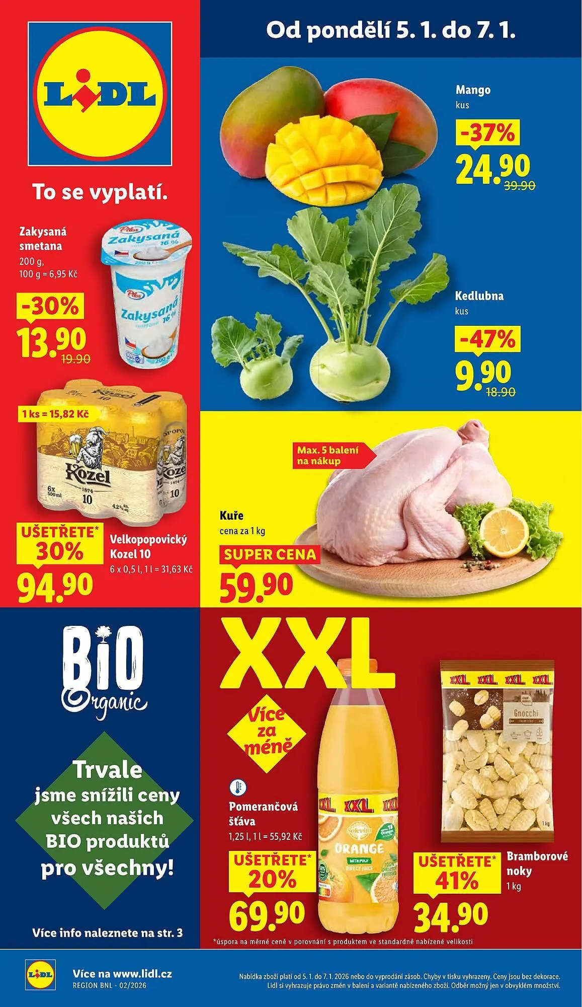 Lidl leták - 5. ledna 7. ledna 2026 - Page 1