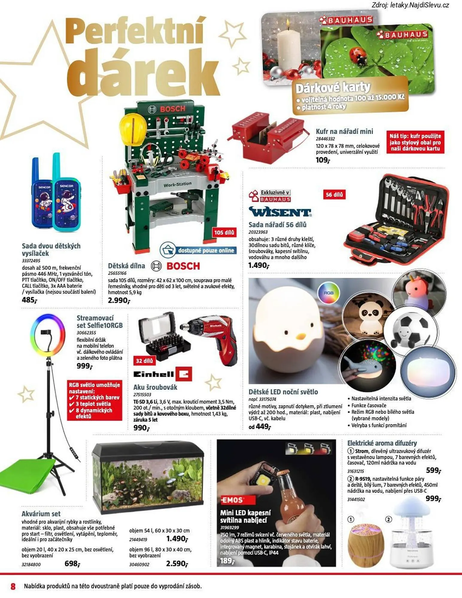 Bauhaus leták - 5. prosince 31. prosince 2025 - Page 8