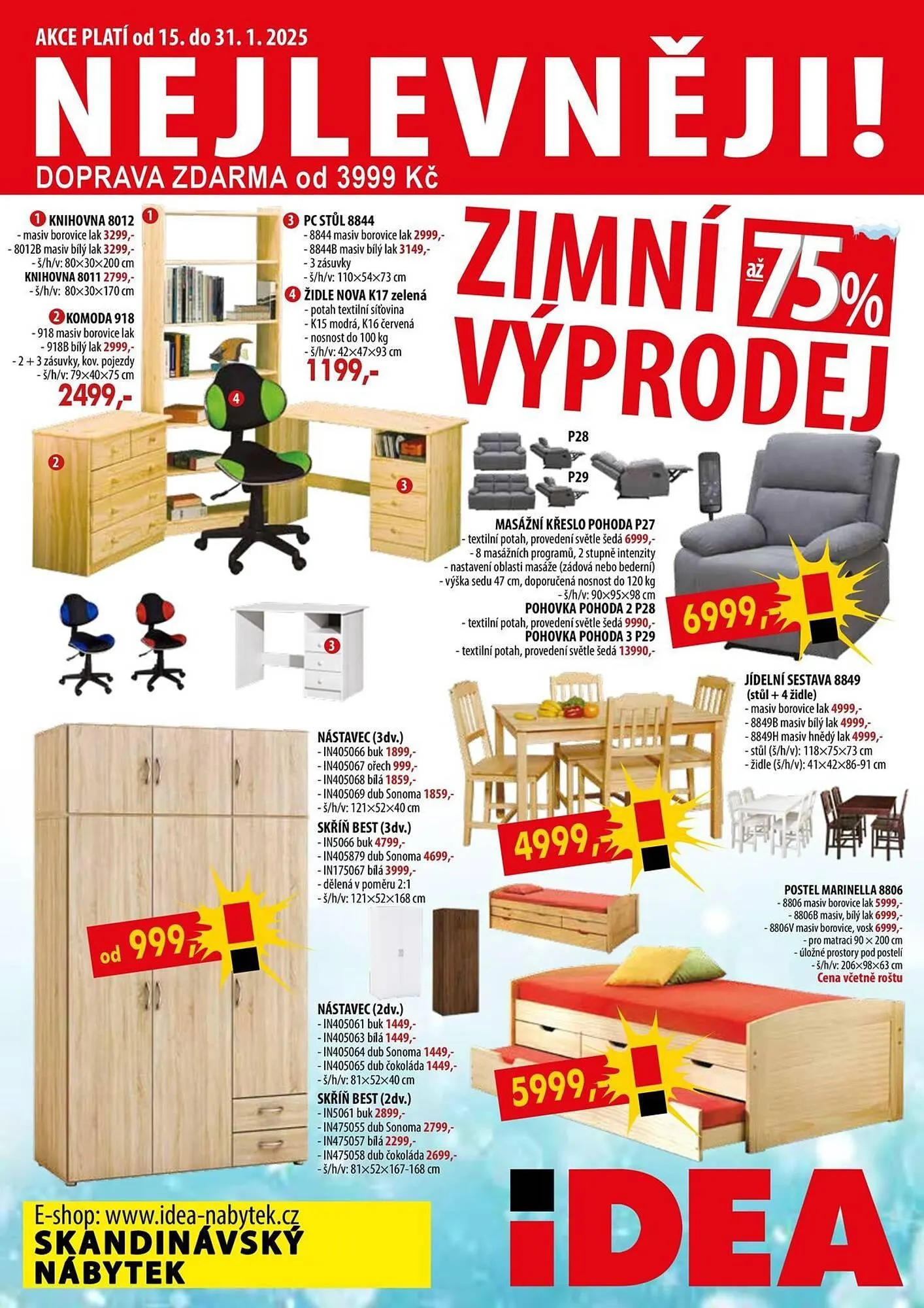 IDEA nábytek leták - 1