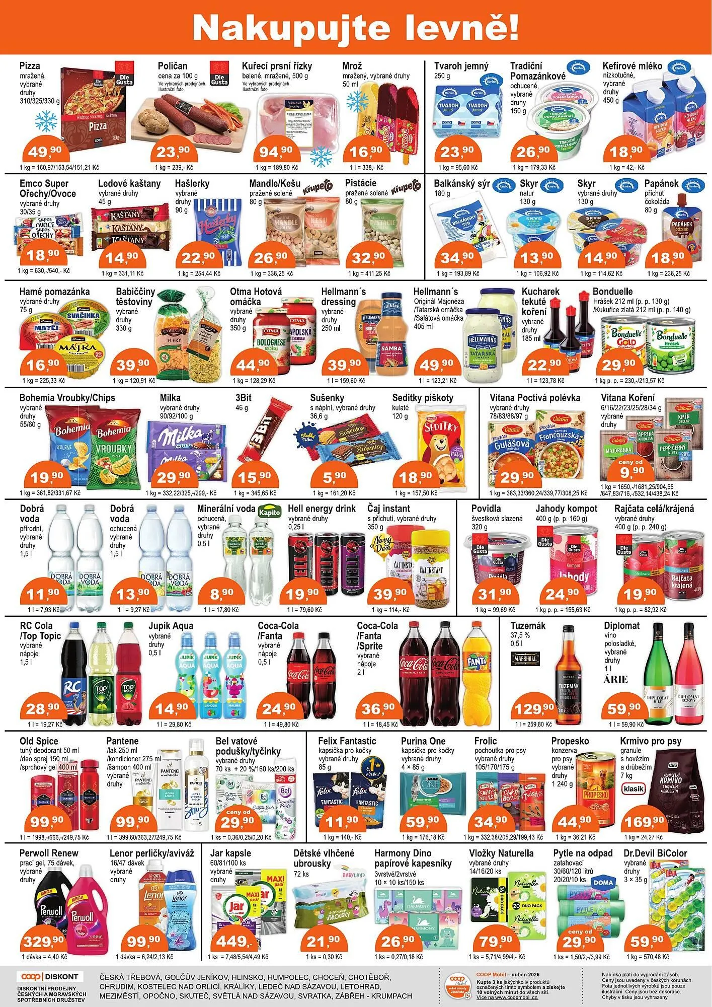 COOP DISKONT leták - 8. dubna 21. dubna 2026 - Page 2