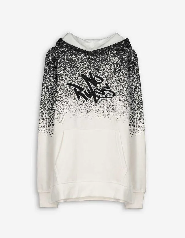 Felpa con cappuccio - Ricami