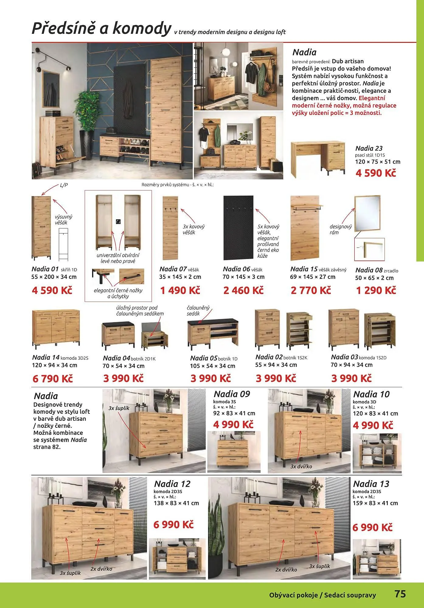 Nábytkáři Čech a Moravy leták - 7. ledna 31. prosince 2026 - Page 75
