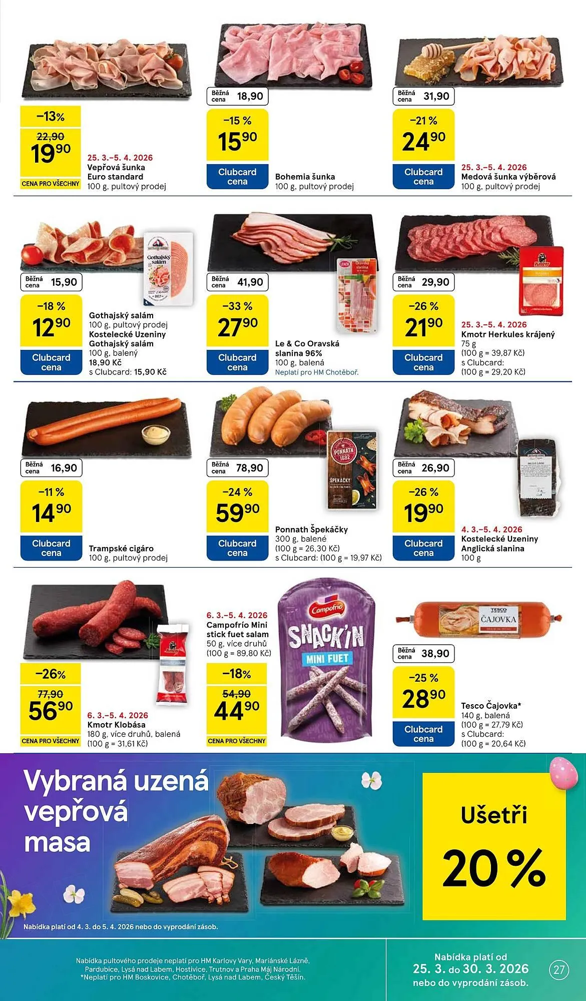 Tesco leták - 25. března 30. března 2026 - Page 27