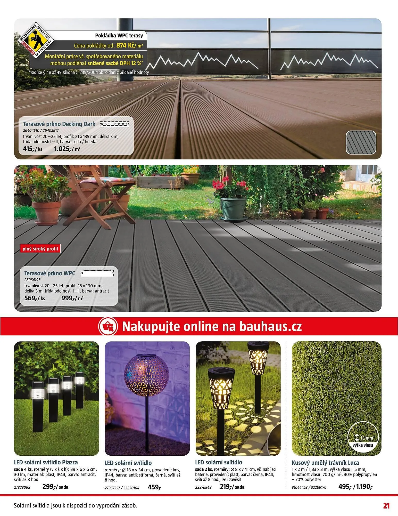 Bauhaus leták - 2. dubna 29. dubna 2026 - Page 21