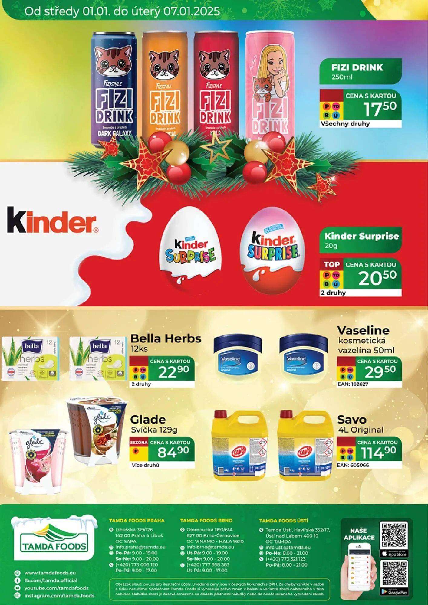 Tamda Foods leták - 1. ledna 7. ledna 2025 - Page 44