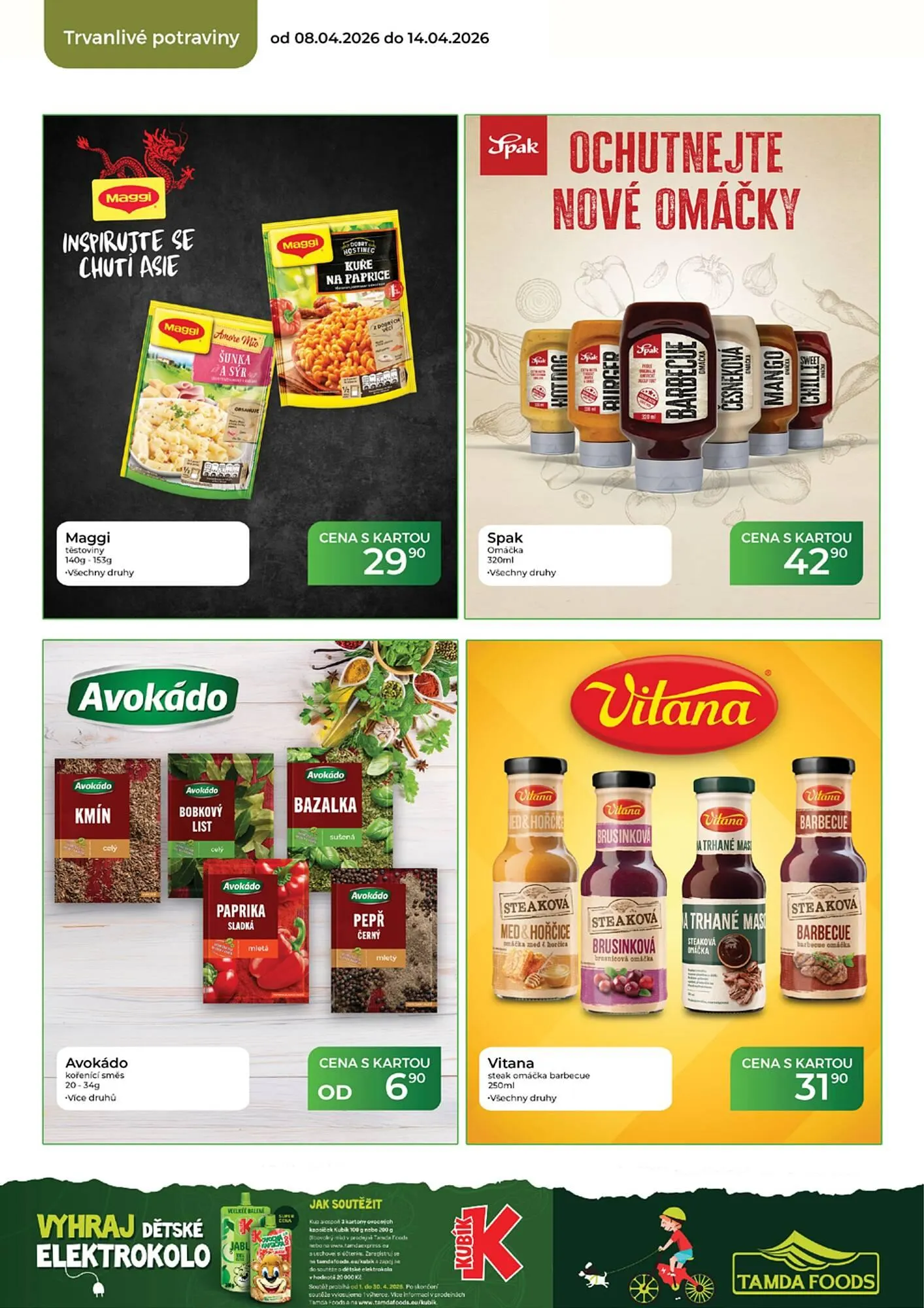 Tamda Foods leták - 8. dubna 14. dubna 2026 - Page 42
