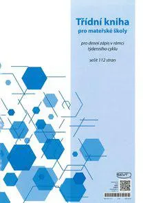 Třídní kniha pro MŠ pro denní zápis v rámci týdenního cyklu