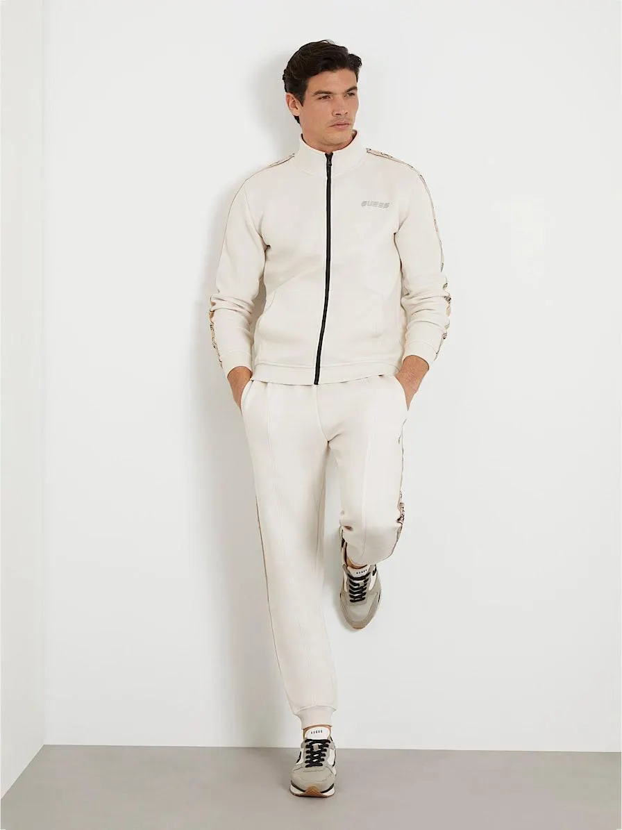 Pantalón jogger con logo lateral