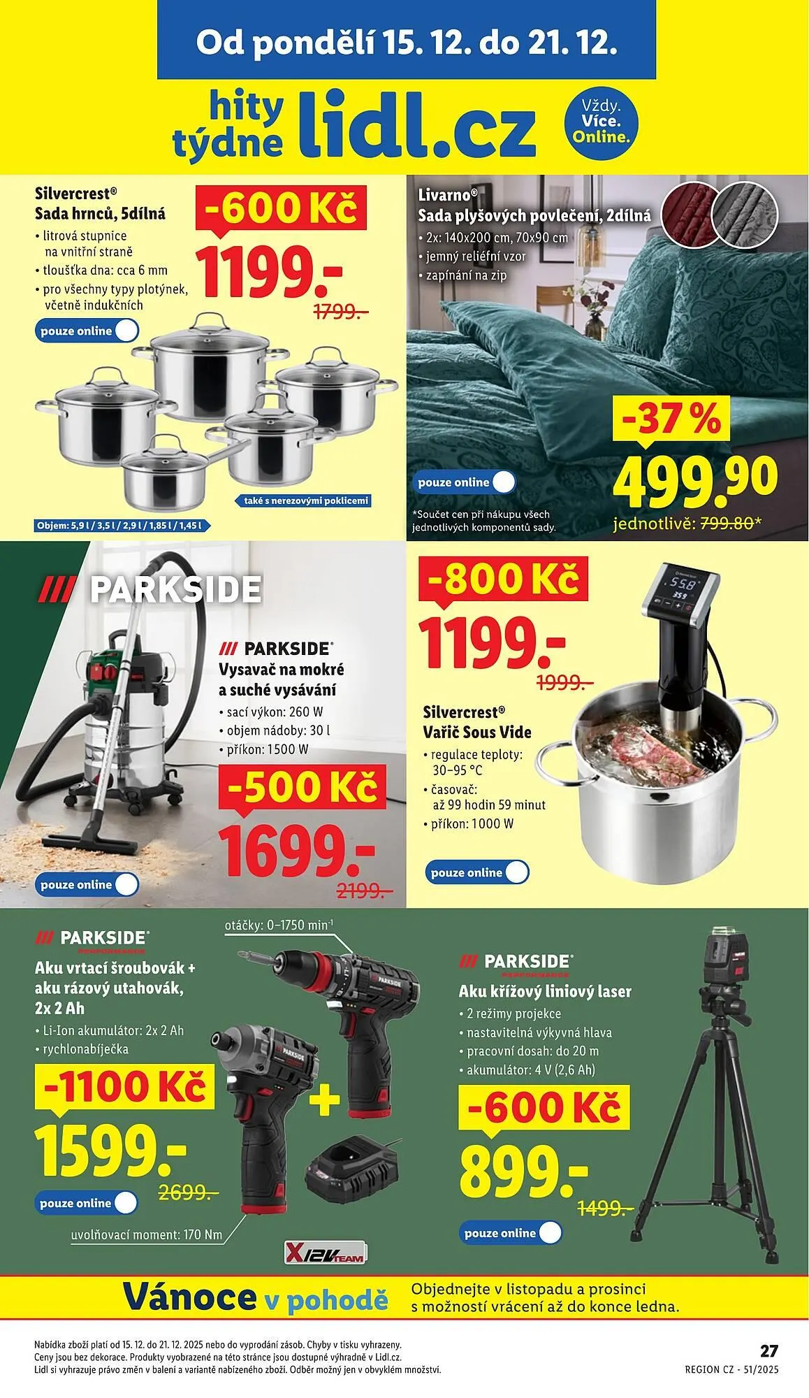 Lidl leták - 15. prosince 21. prosince 2025 - Page 1