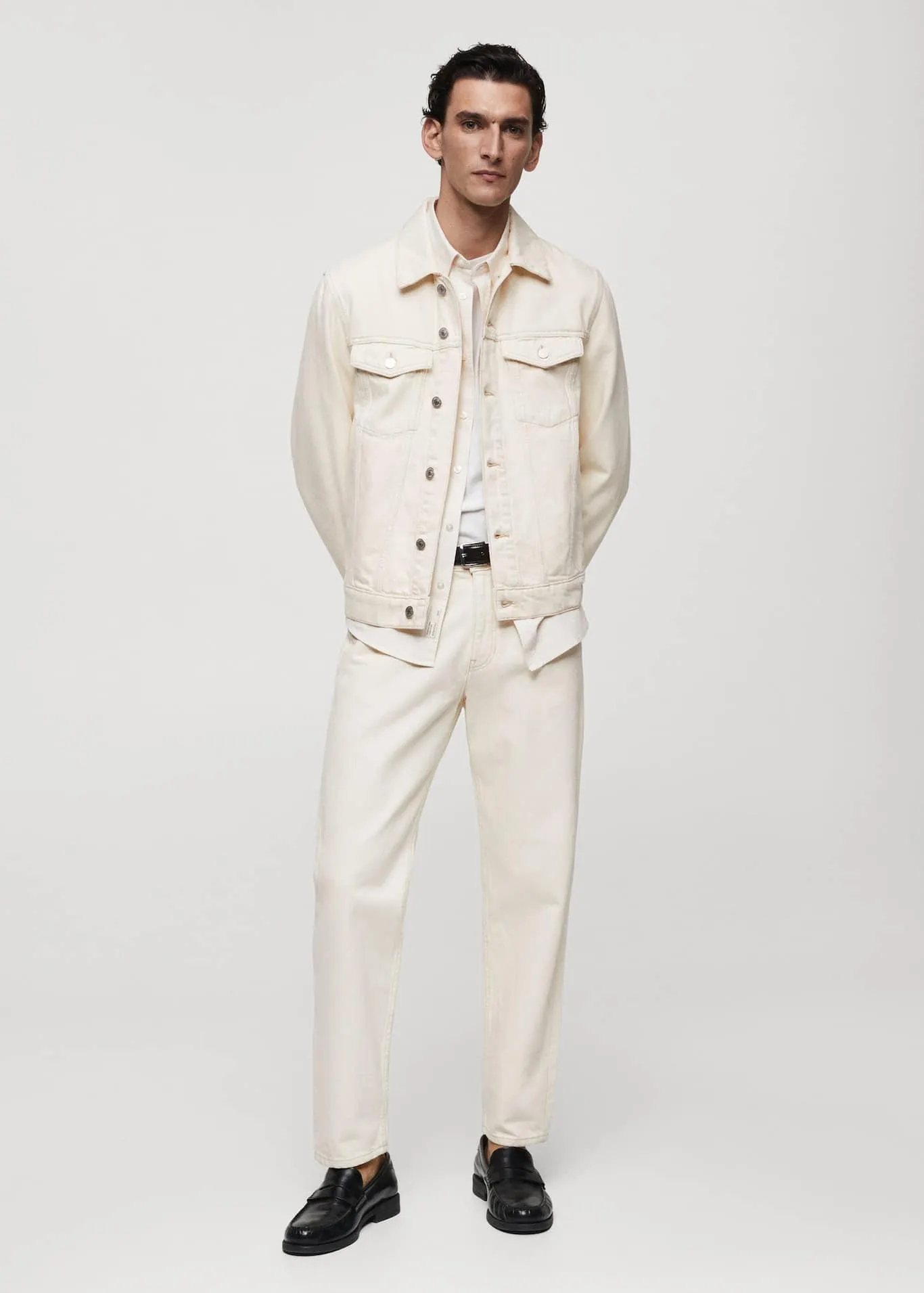 Džínová bunda s kapsami