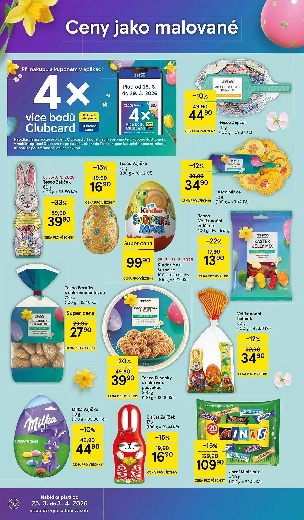 Tesco leták - 25. března 30. března 2026 - Page 10