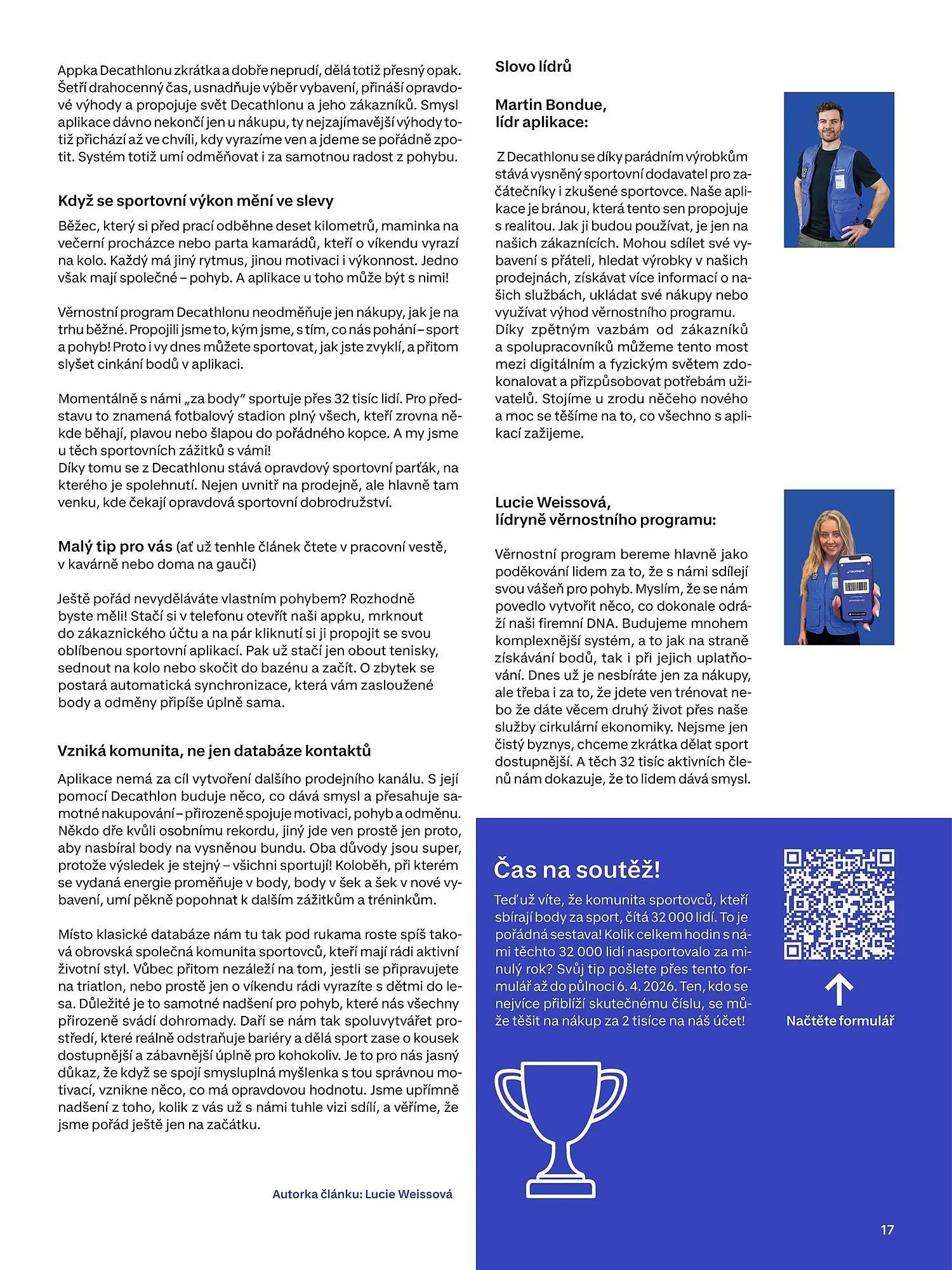 Decathlon leták - 12. března 31. března 2026 - Page 17