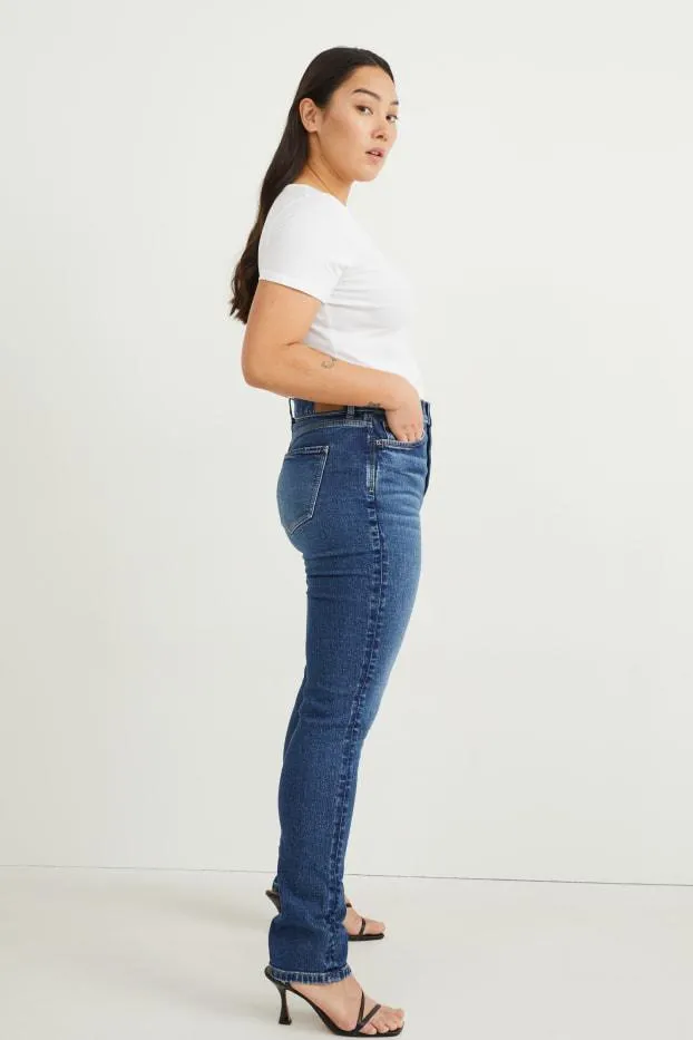 Slim jeans - high waist