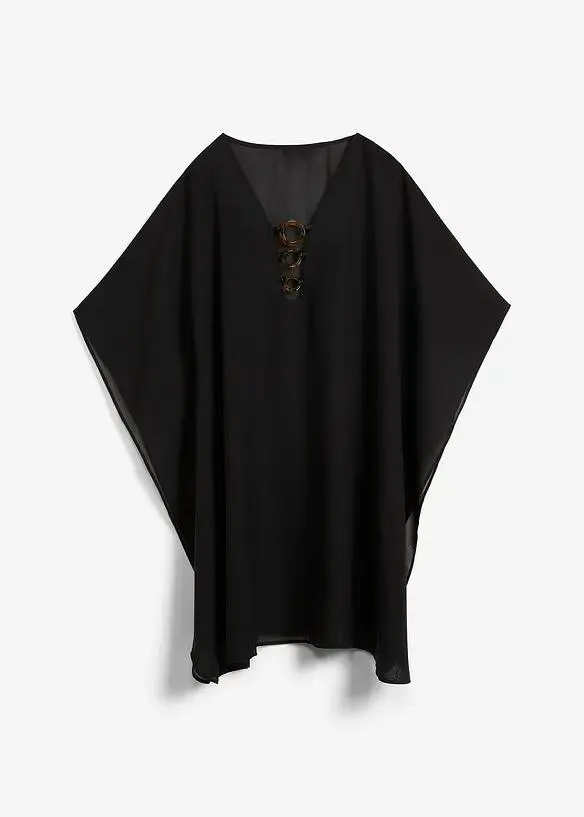 Plážová tunika z lehkého šifonu