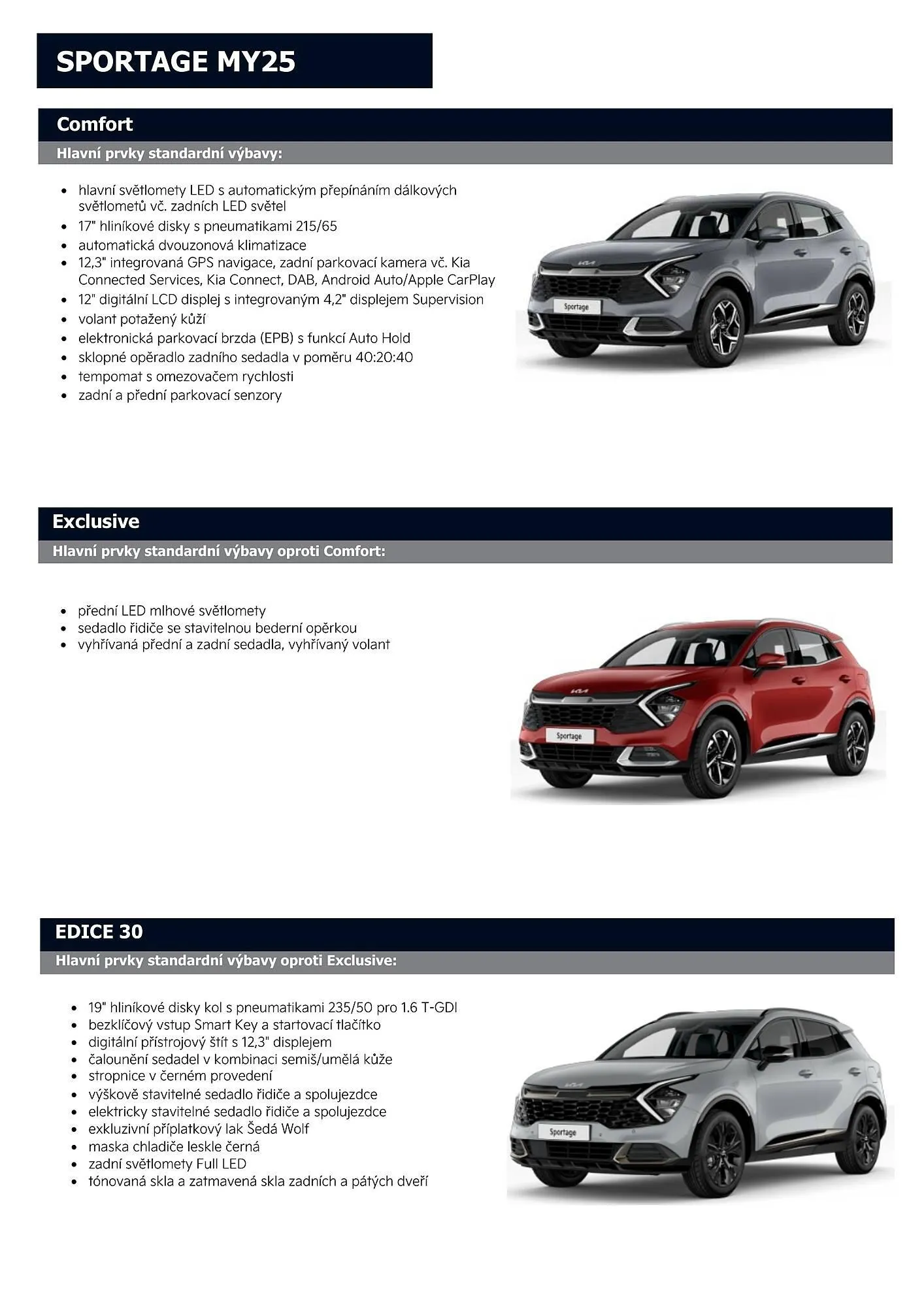 KIA Sportage leták - 1. července 31. července 2024 - Page 3