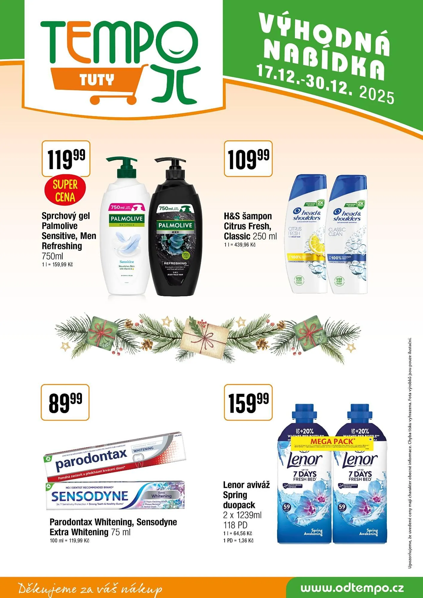 TEMPO leták - 17. prosince 31. prosince 2025 - Page 16