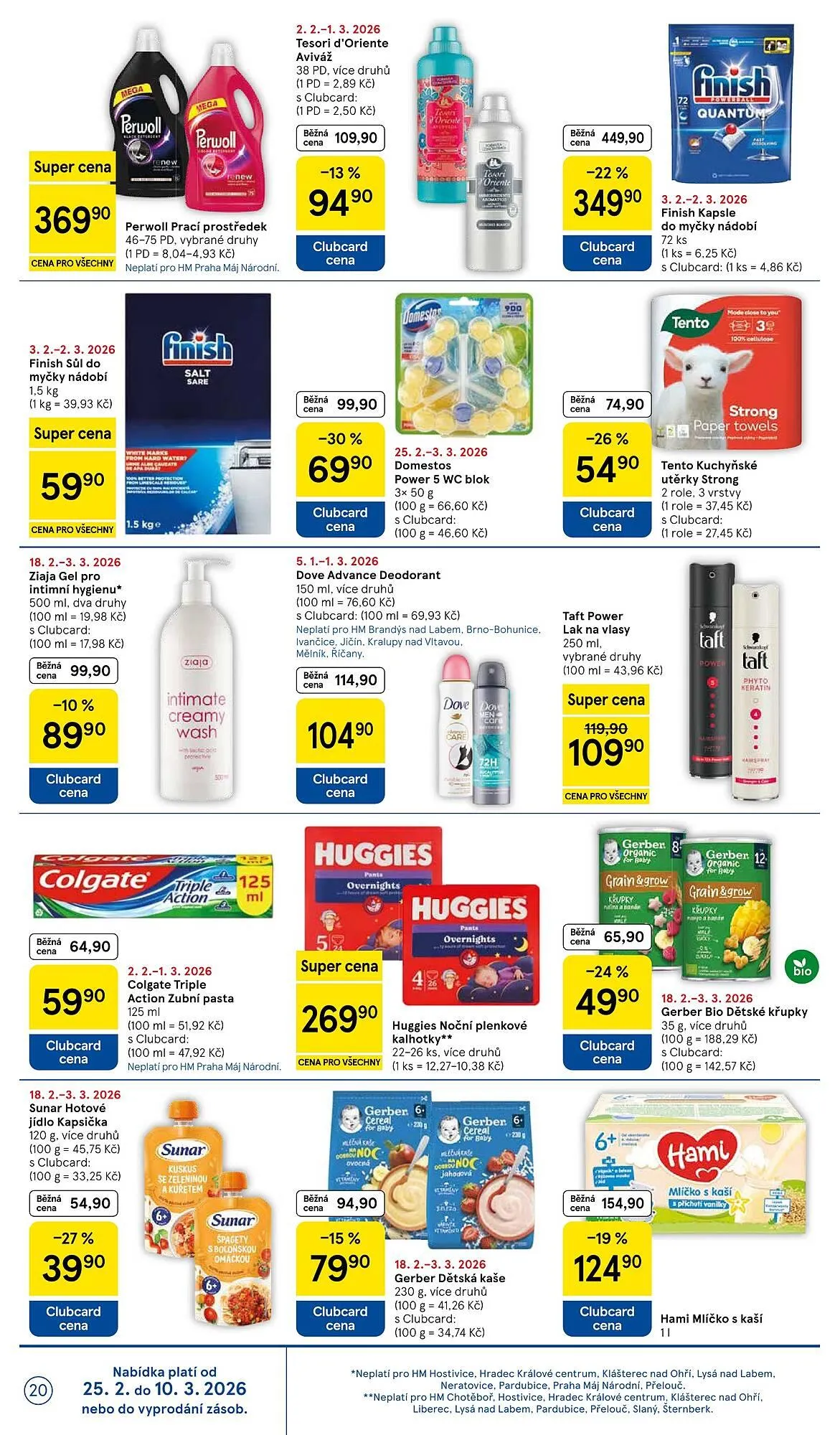 Tesco leták - 25. února 3. března 2026 - Page 20