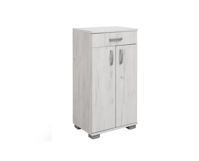 Komoda kombinovaná dub sněhový APOLON PA-3