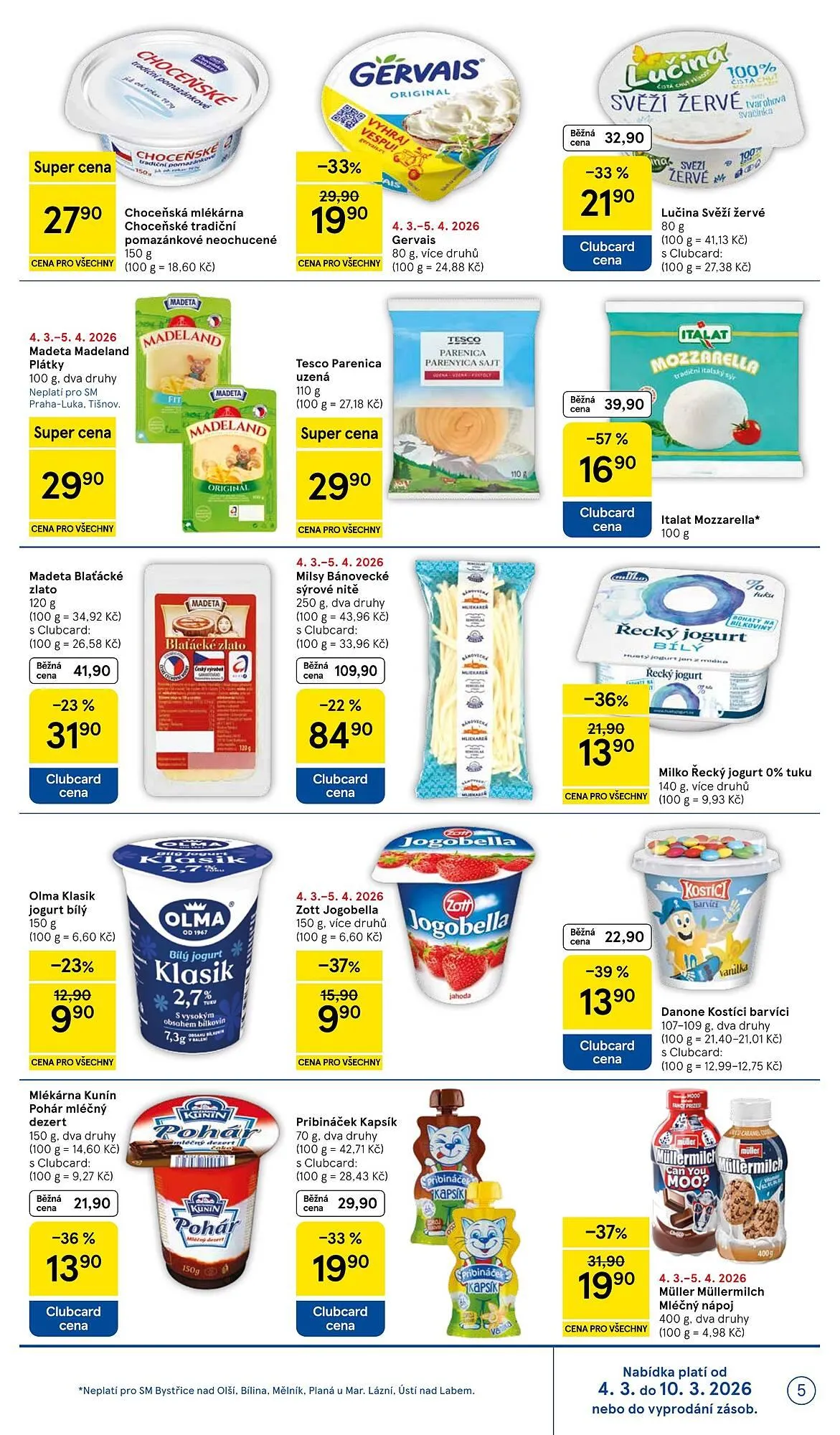 Tesco leták - 4. března 10. března 2026 - Page 5