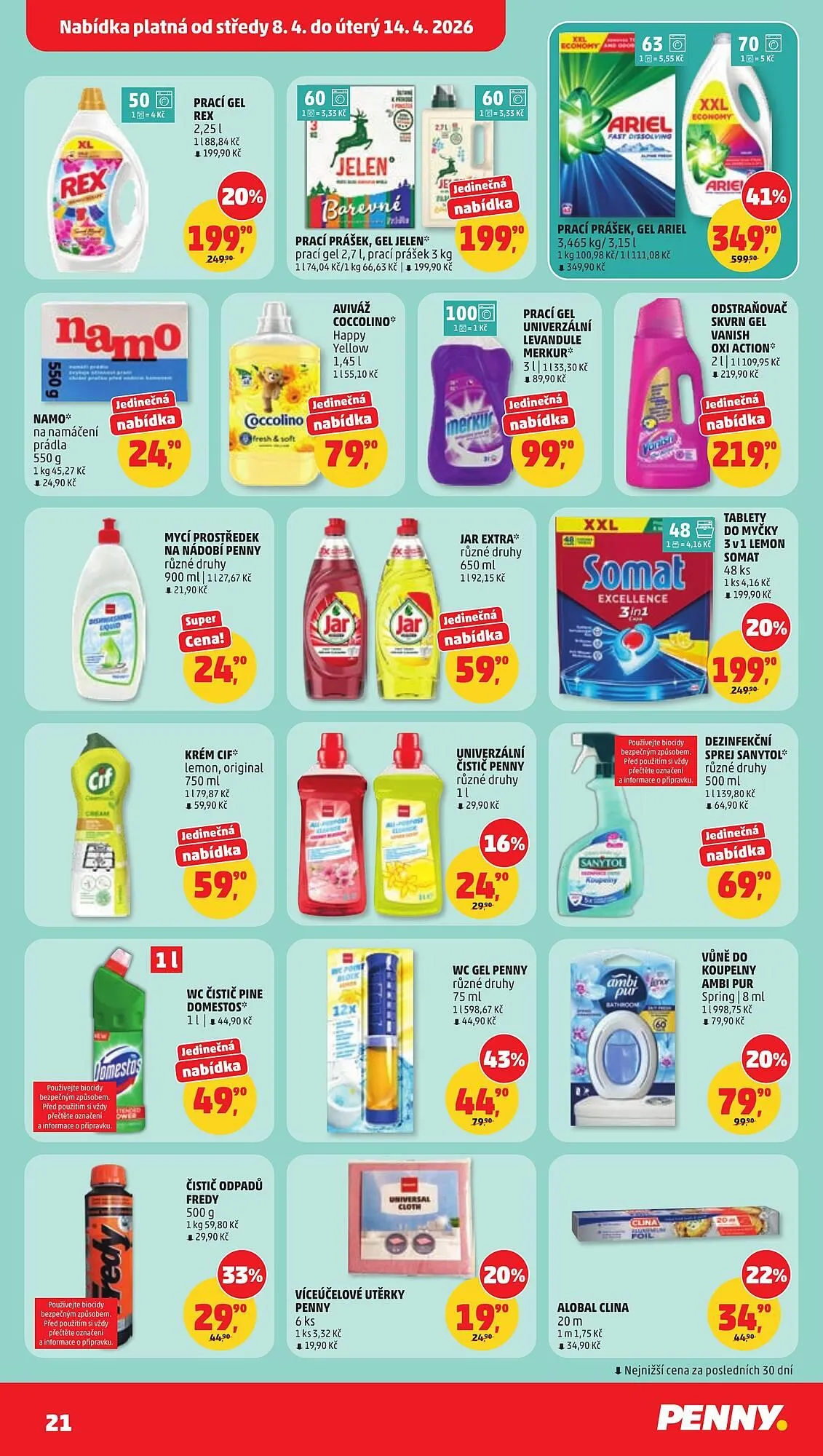 Penny Market leták - 8. dubna 14. dubna 2026 - Page 21