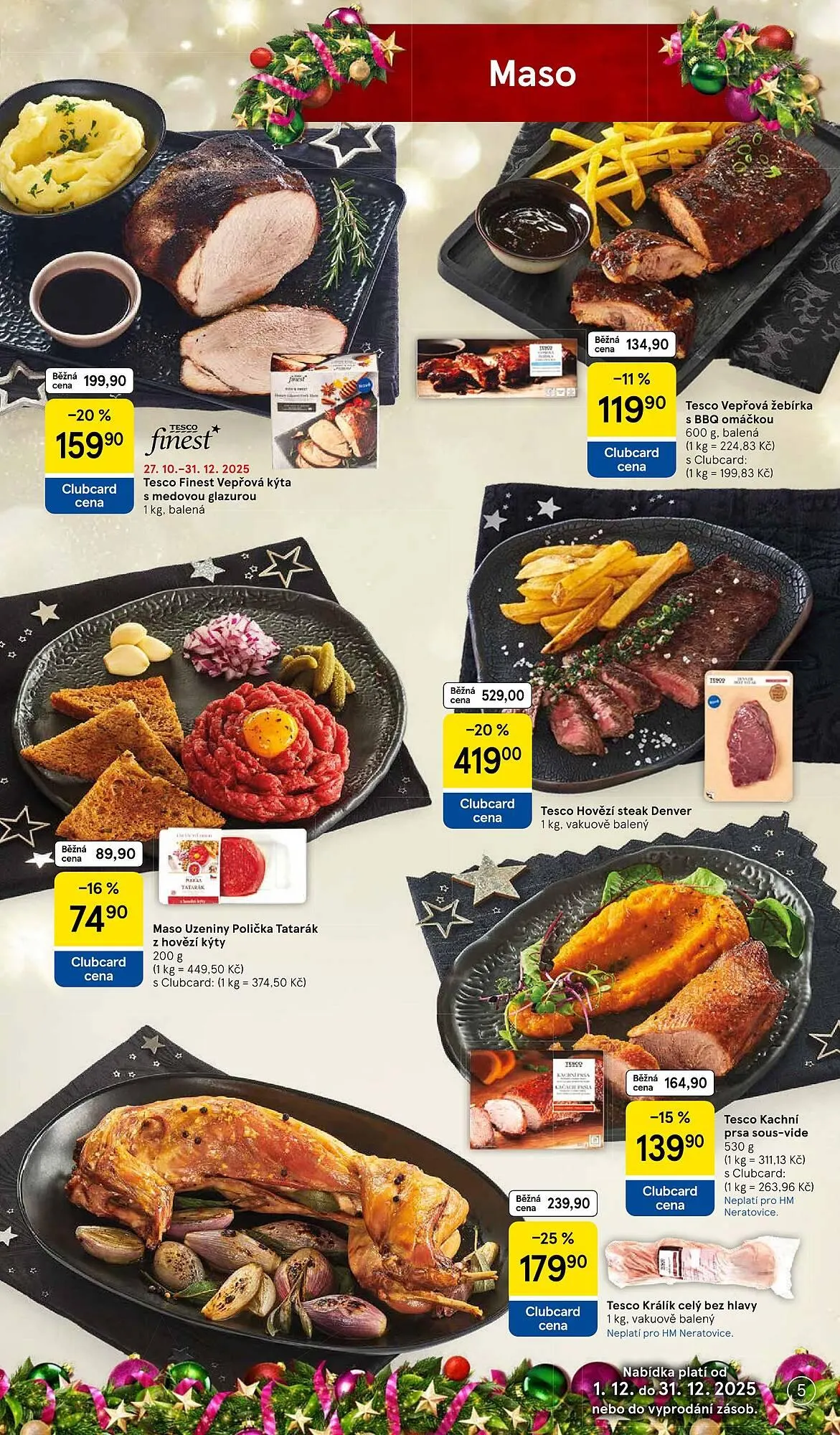 Tesco leták - 1. prosince 31. prosince 2025 - Page 5