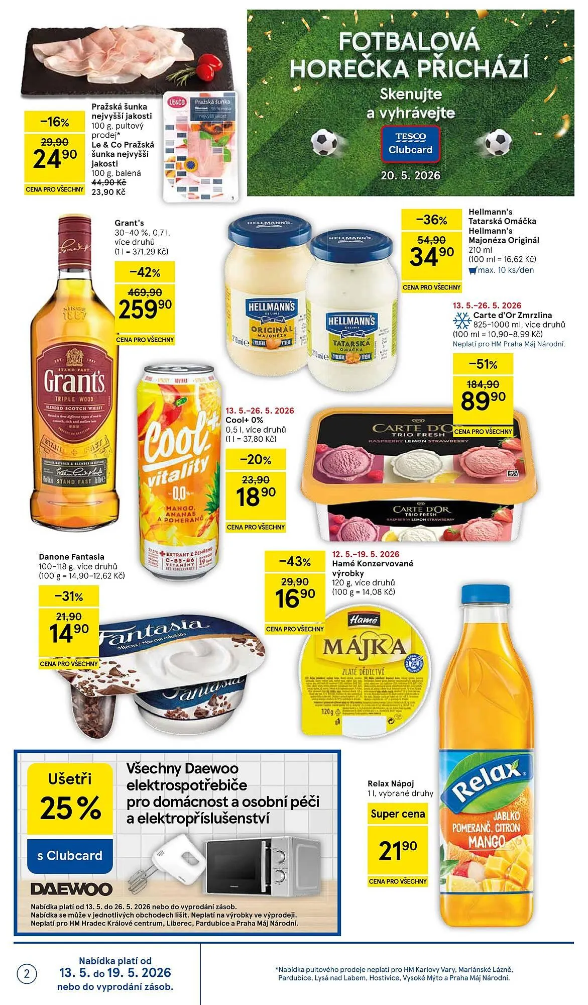Tesco leták - 13. května 19. května 2026 - Page 2