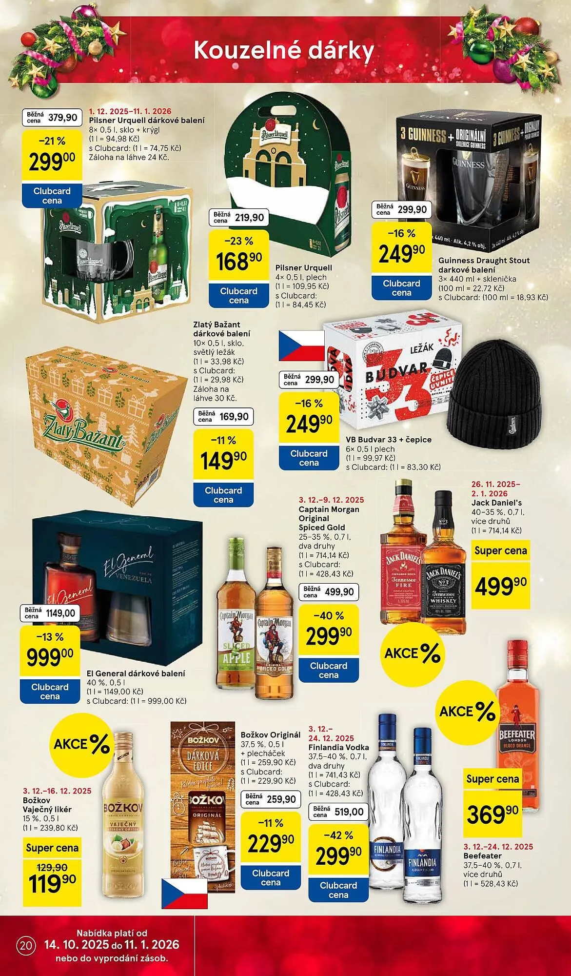 Tesco leták - 3. prosince 9. prosince 2025 - Page 20