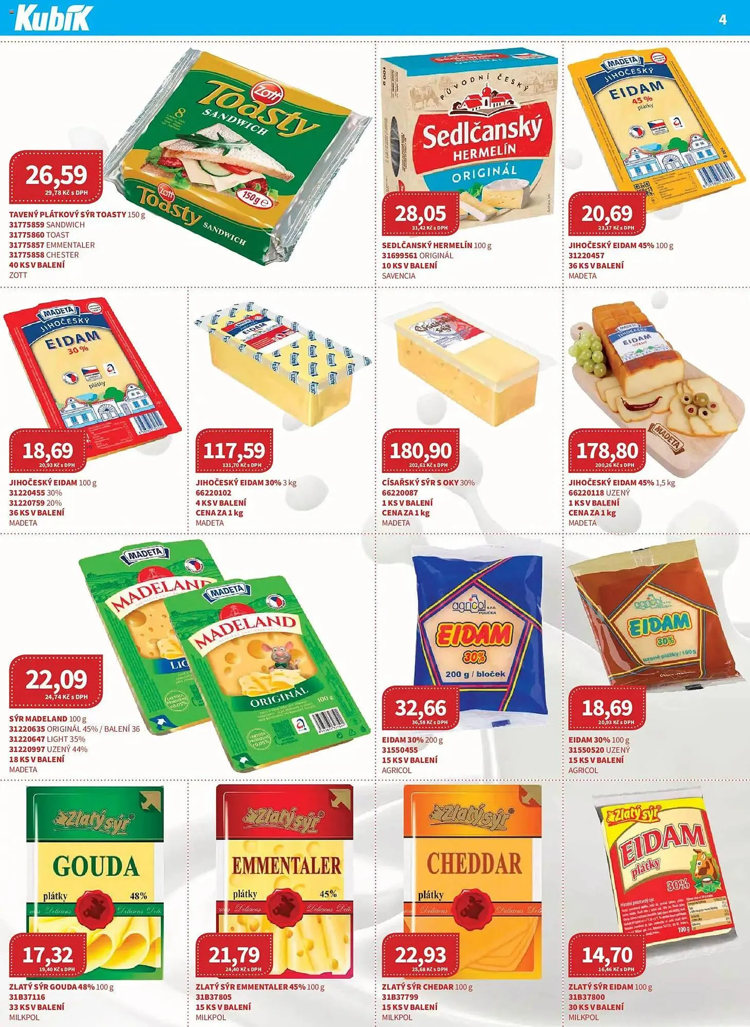 Kubík potraviny leták - 1. prosince 31. prosince 2025 - Page 4
