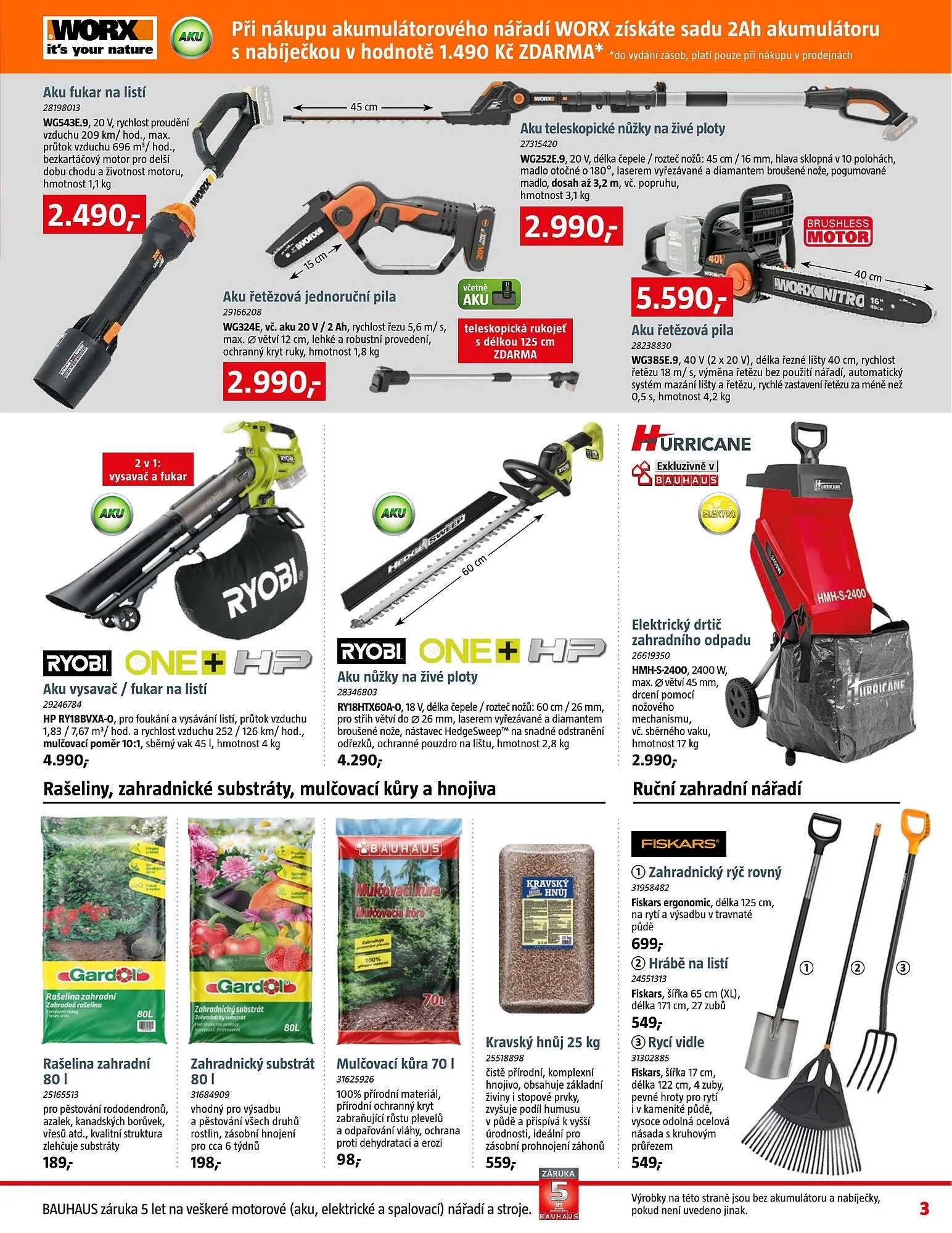 Bauhaus leták - 3. října 30. října 2025 - Page 3