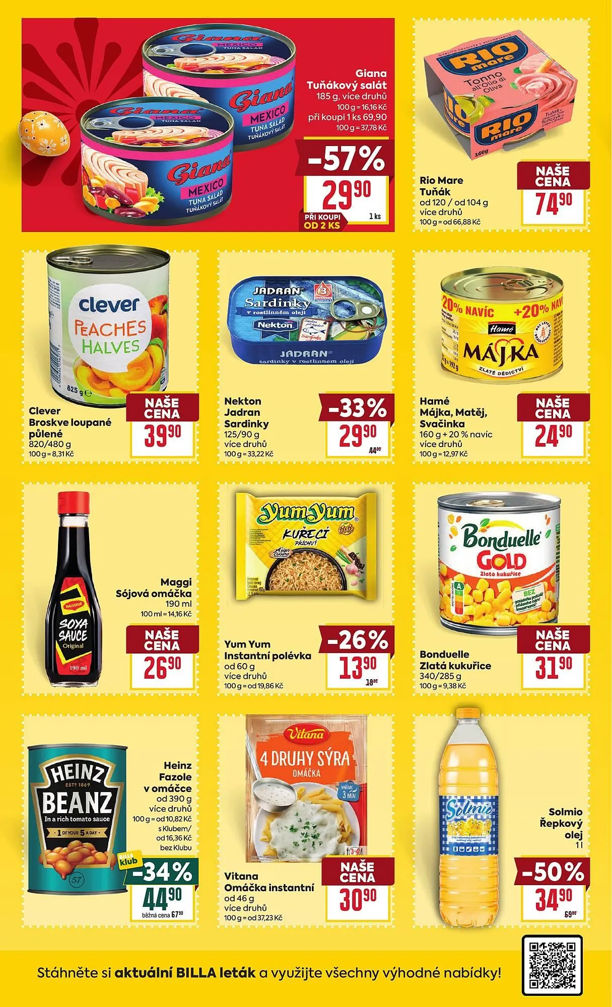 Billa leták - 1. dubna 7. dubna 2026 - Page 30