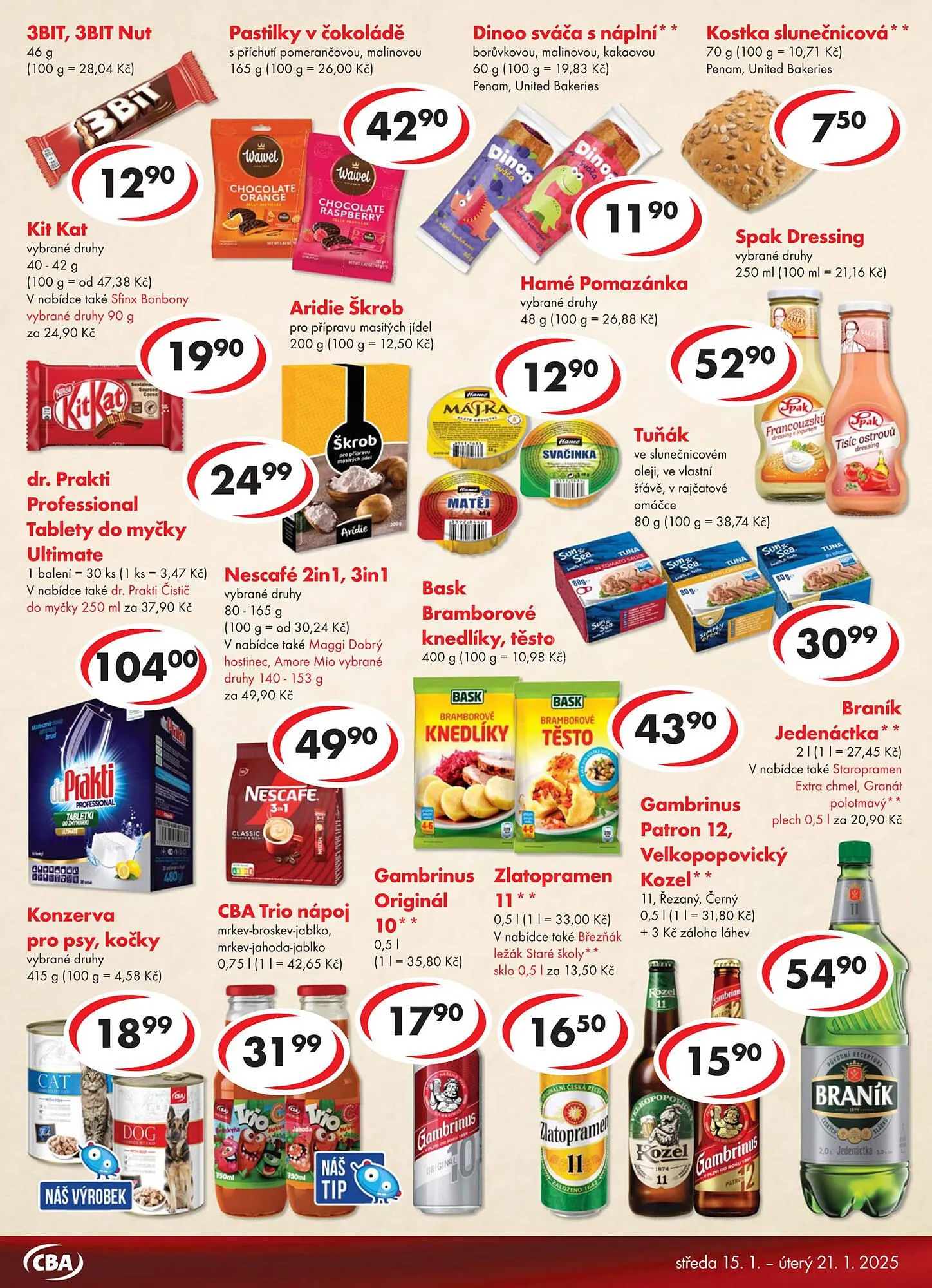 CBA leták - 15. ledna 21. ledna 2025 - Page 4