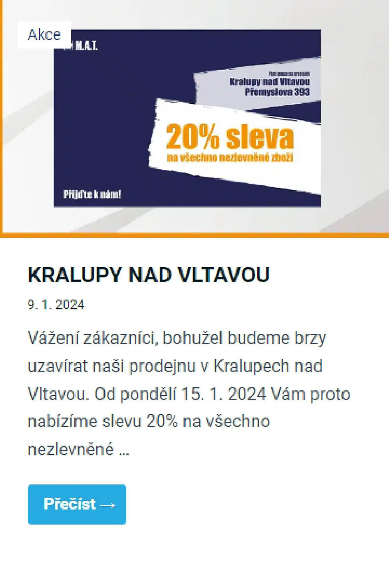 M.A.T. leták - 12. ledna 18. ledna 2024