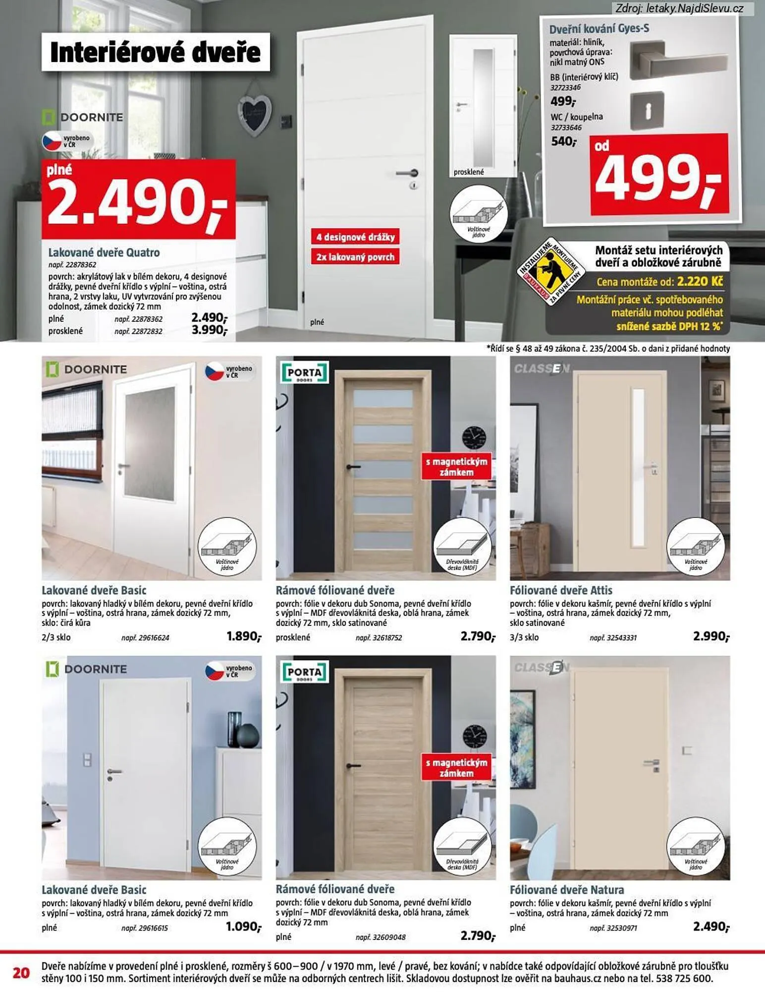 Bauhaus leták - 5. prosince 31. prosince 2025 - Page 20