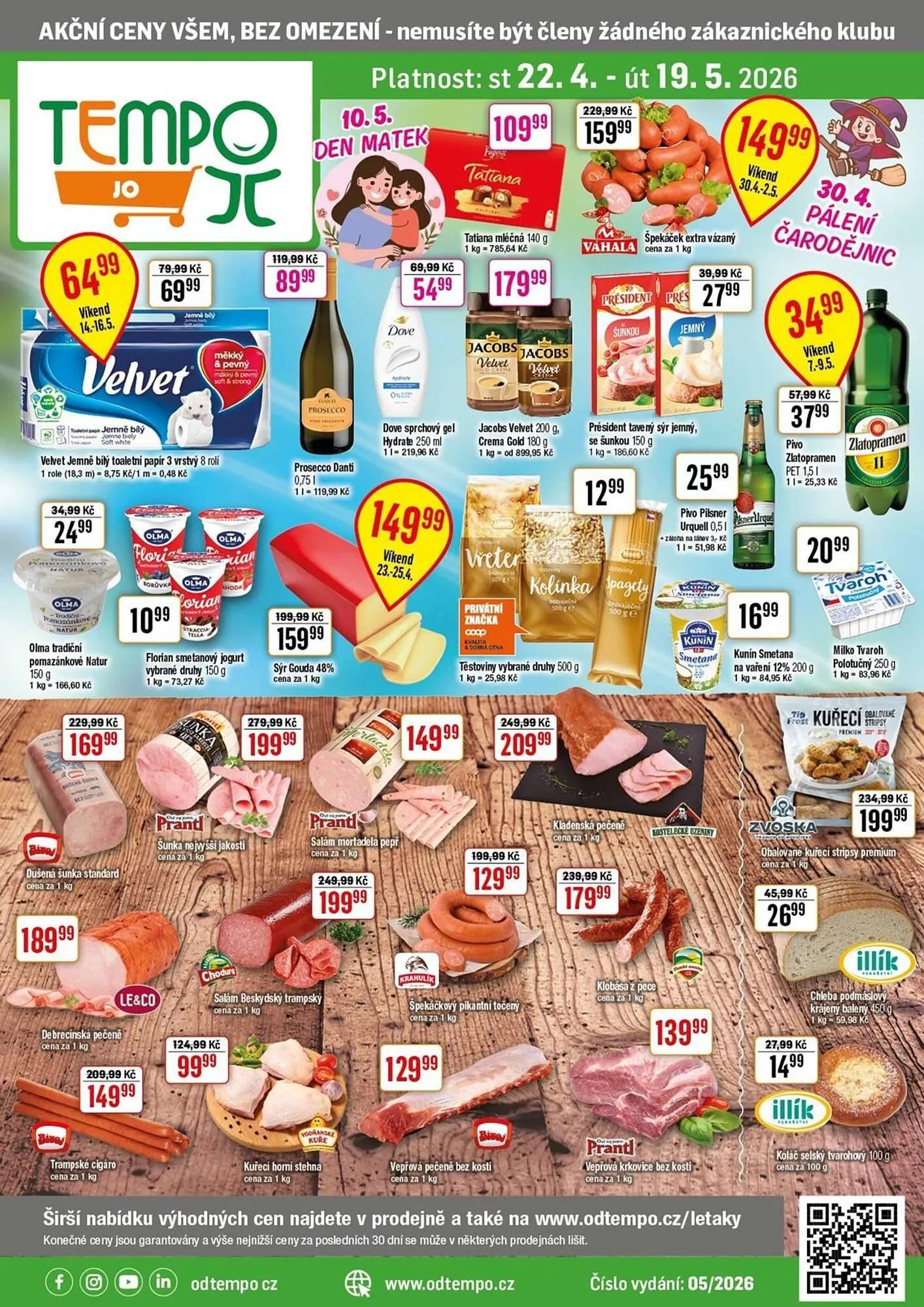 TEMPO leták - 22. dubna 19. května 2026 - Page 1