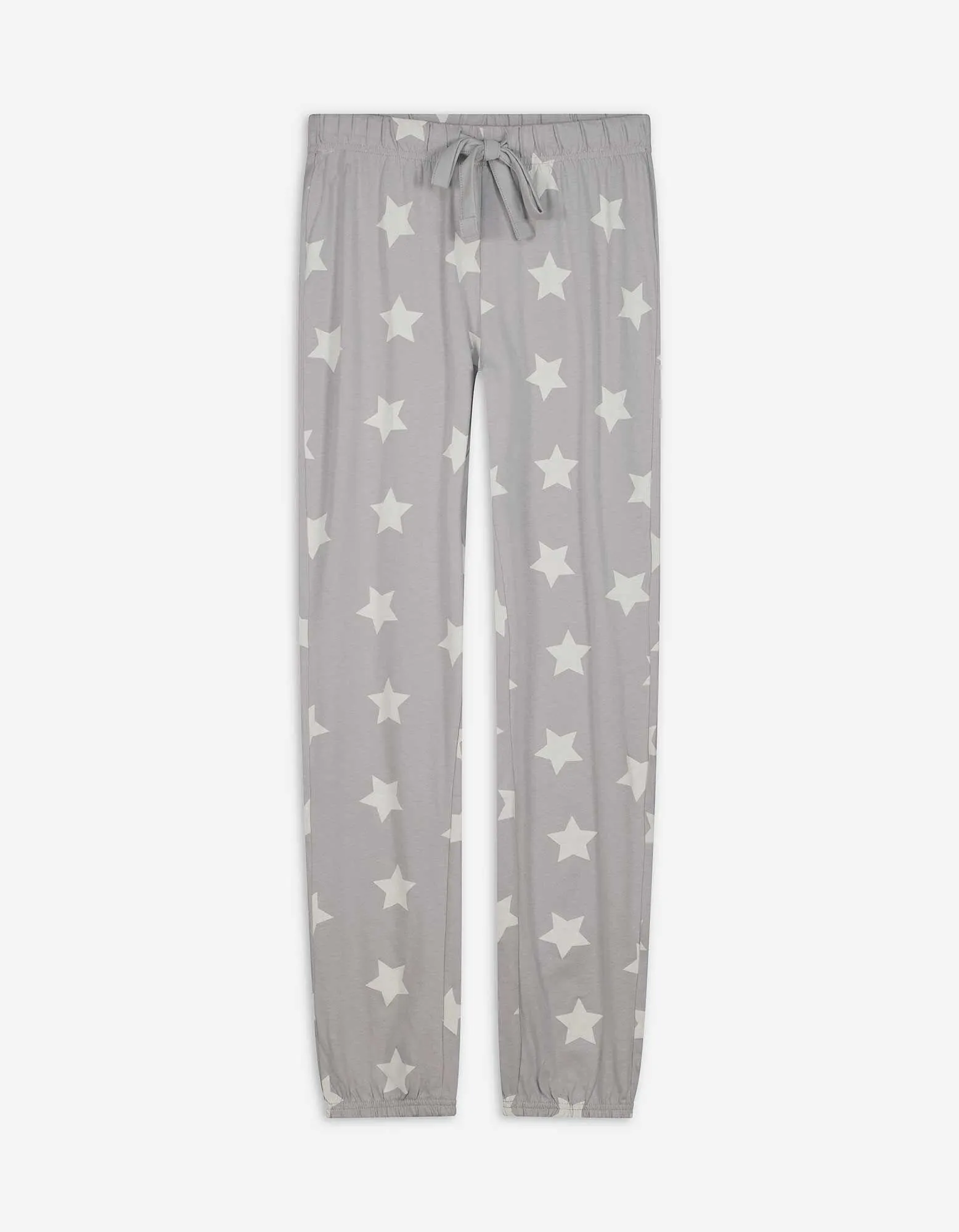 Pyžamové kalhoty - Vzor po celé ploše - seda